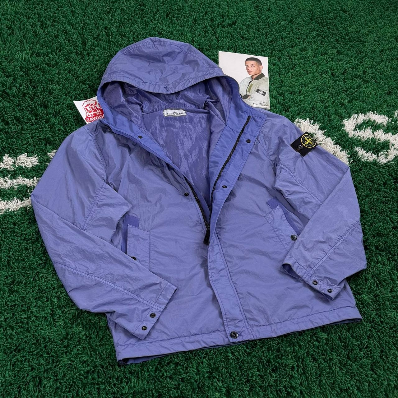 Stone Island Garment Dyed Crinkle Reps Jacket, миниатюра 2