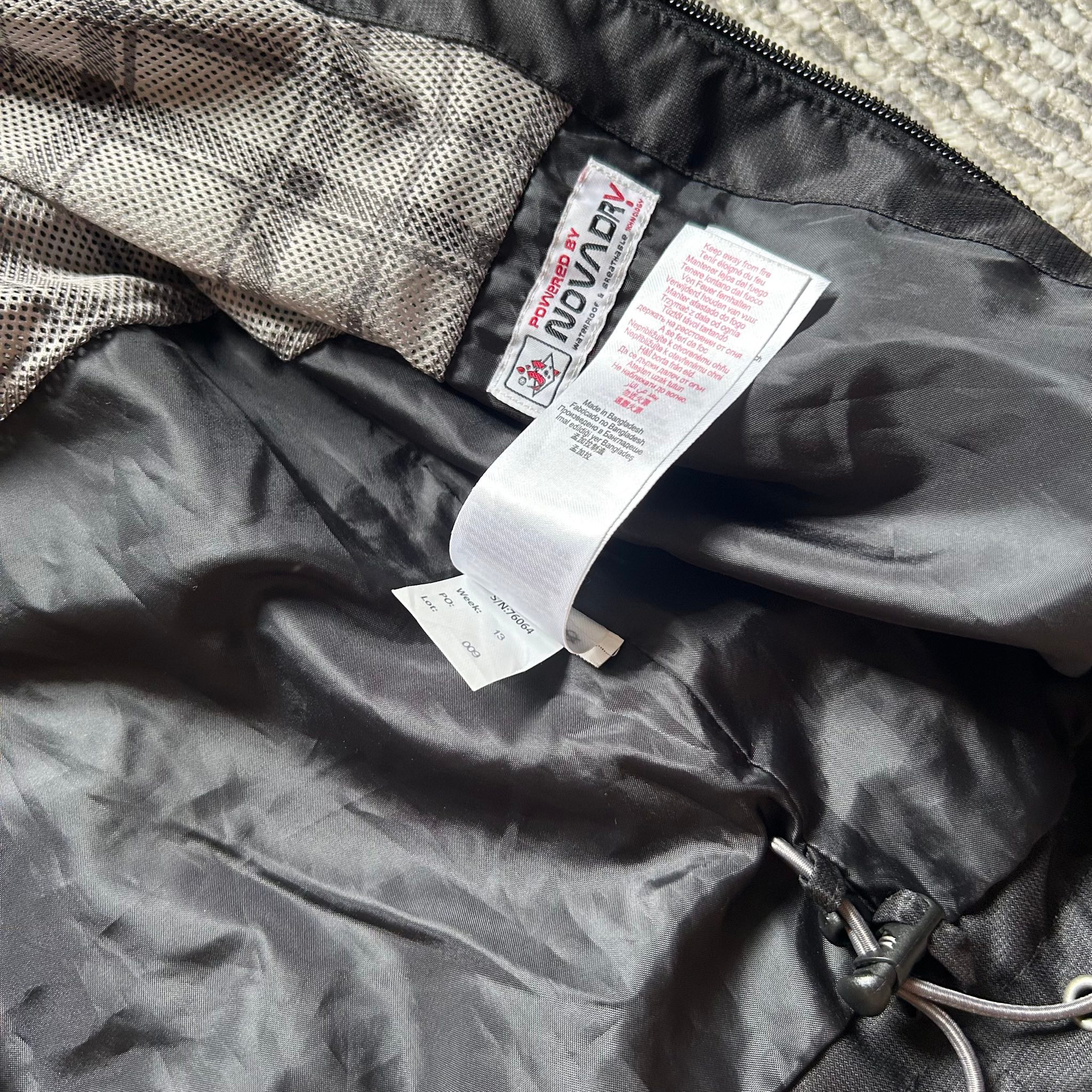 Quechua Decathlon Vintage Novadry Waterproof Tracking Jacket, миниатюра 7