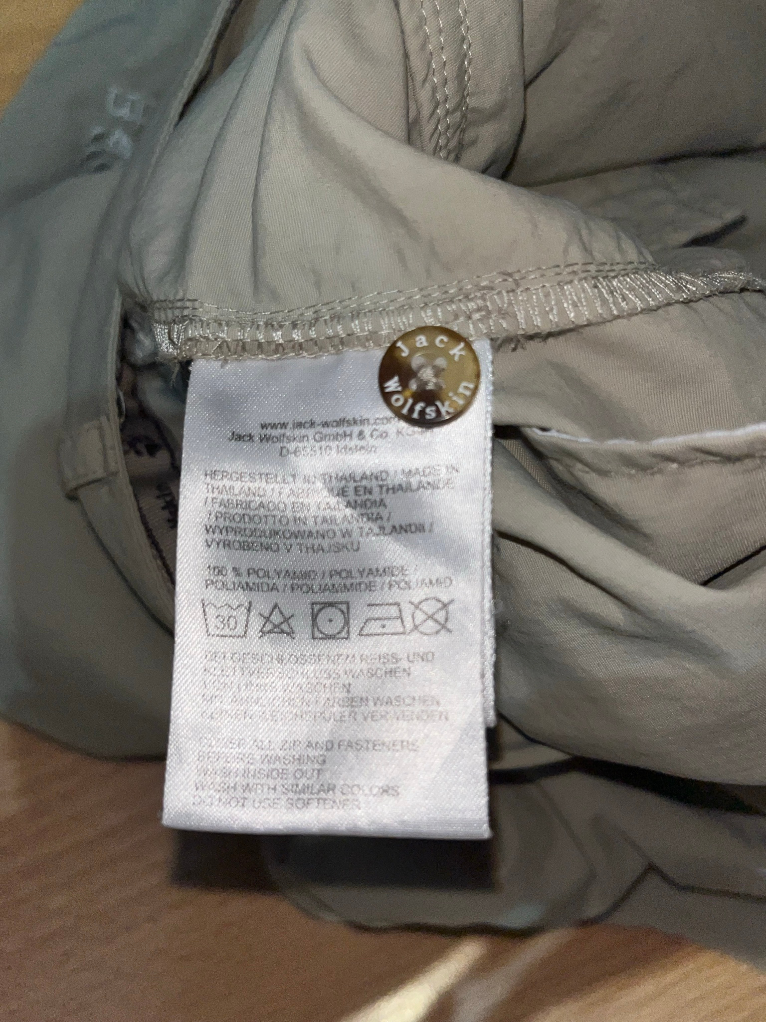 Jack Wolfskin LADAKH ZIP OFF PANTS, миниатюра 4