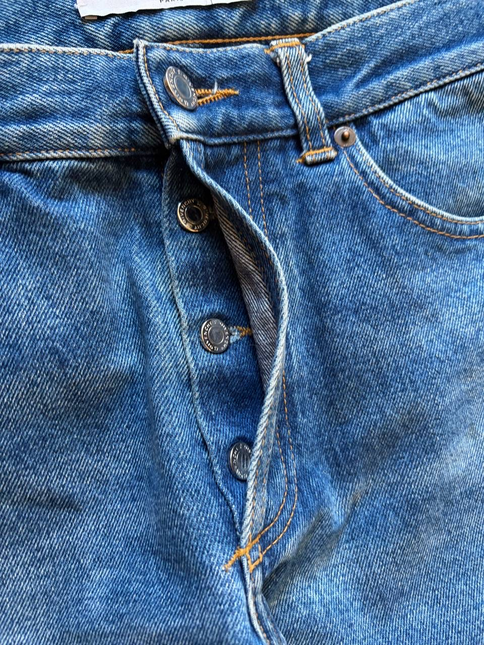 Givenchy Stone Washed Printed Logo Straight Jeans, миниатюра 6