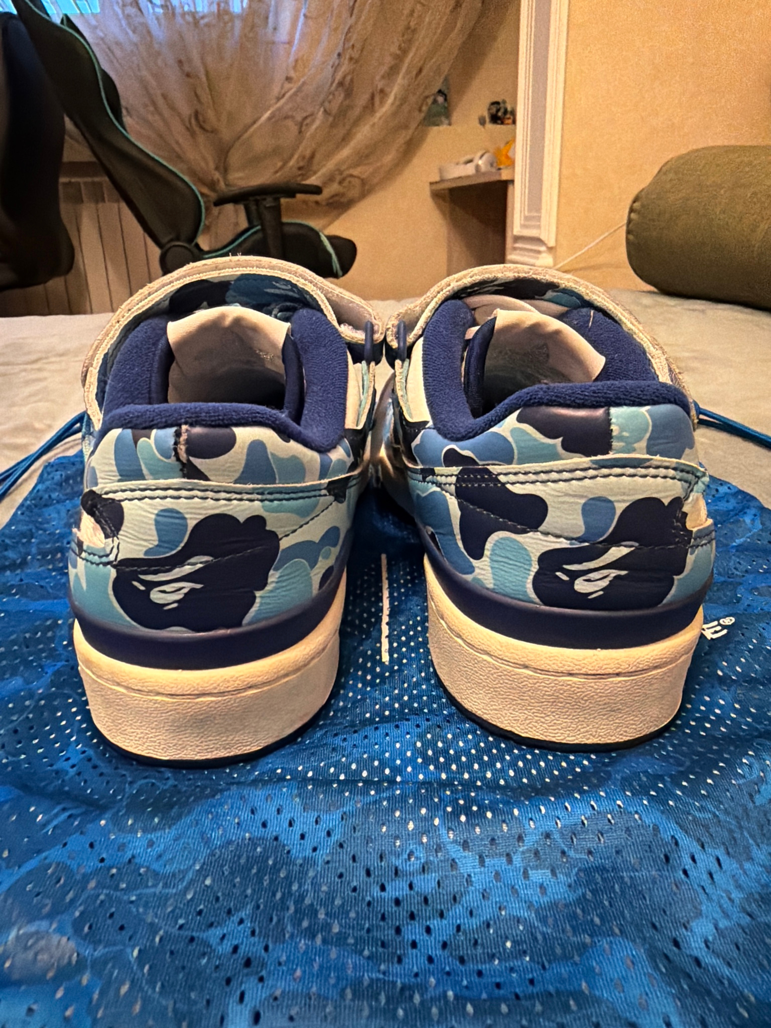 A Bathing Ape x adidas FORUM 84 Low, миниатюра 2