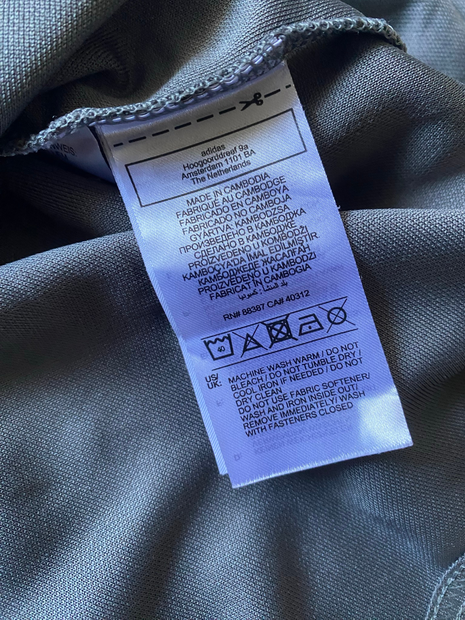Adidas 1/4 zip training longsleeve, миниатюра 7