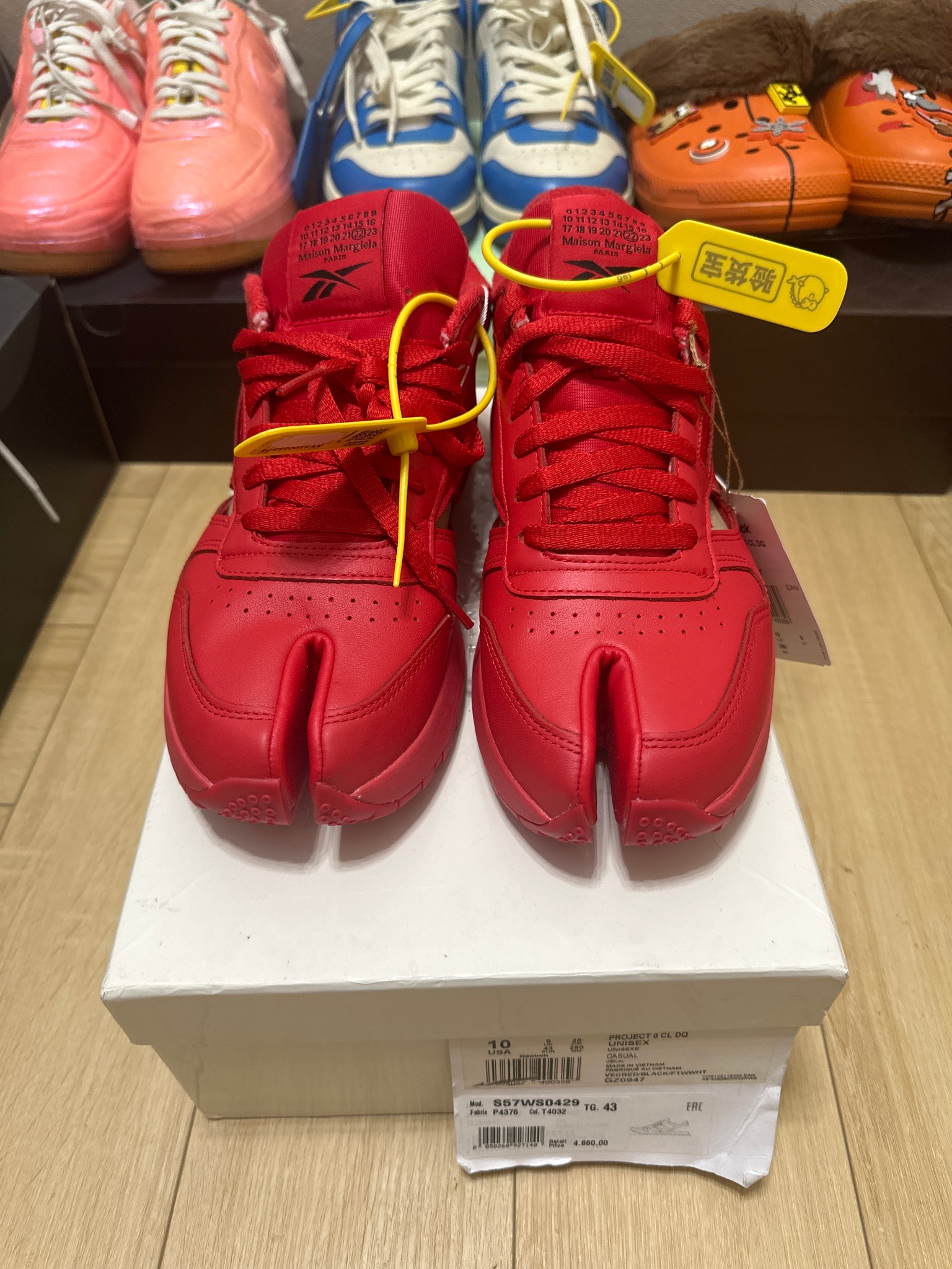 Maison Margiela x Reebok Tabi Red, миниатюра 1