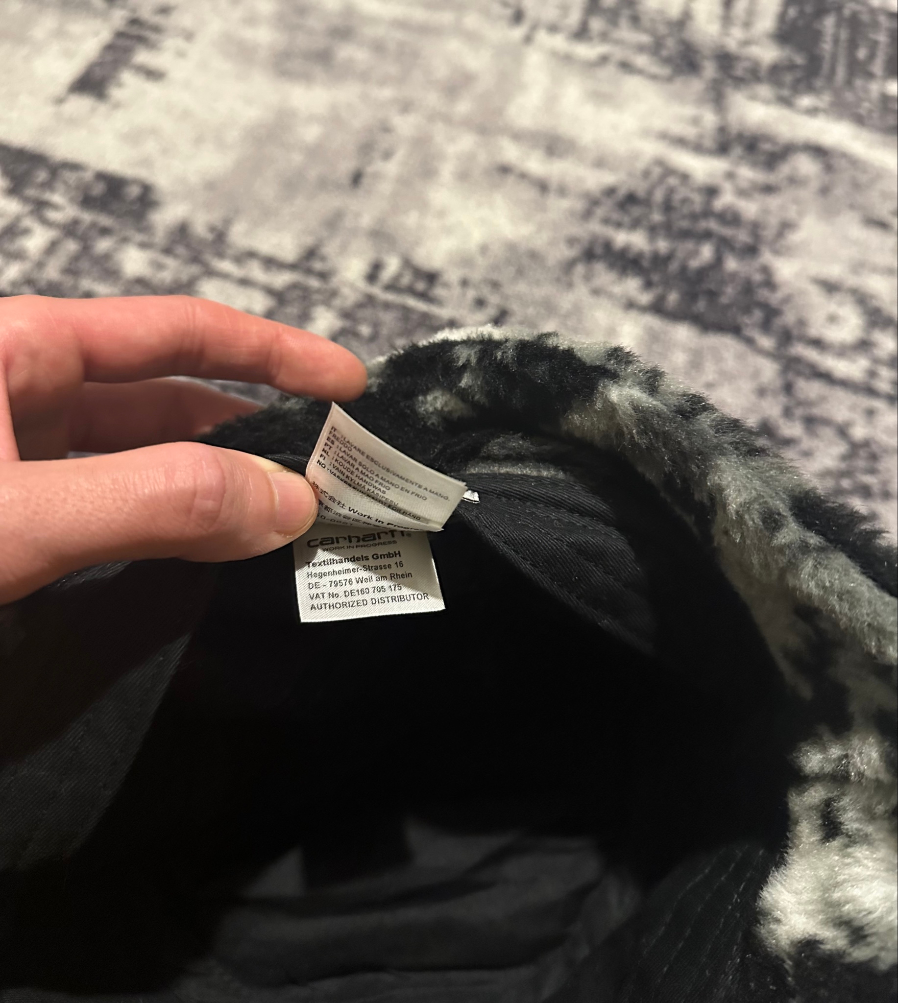 Carhartt WIP Black High Plains, миниатюра 8