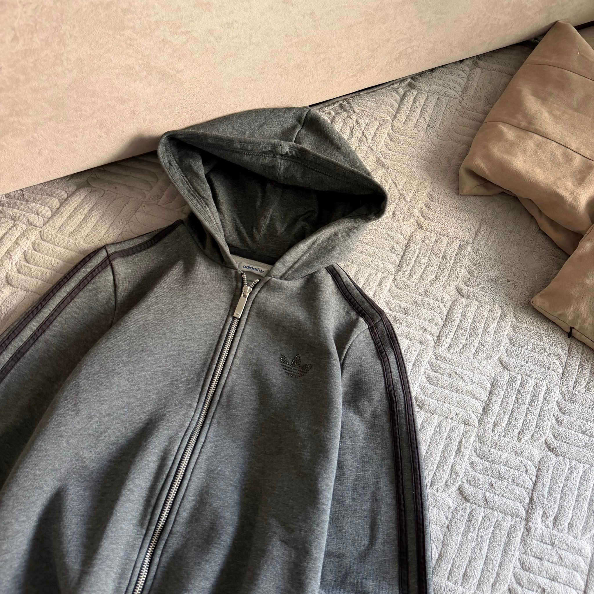 Adidas Vintage Zip-Hoodie y2k Treofil, миниатюра 4