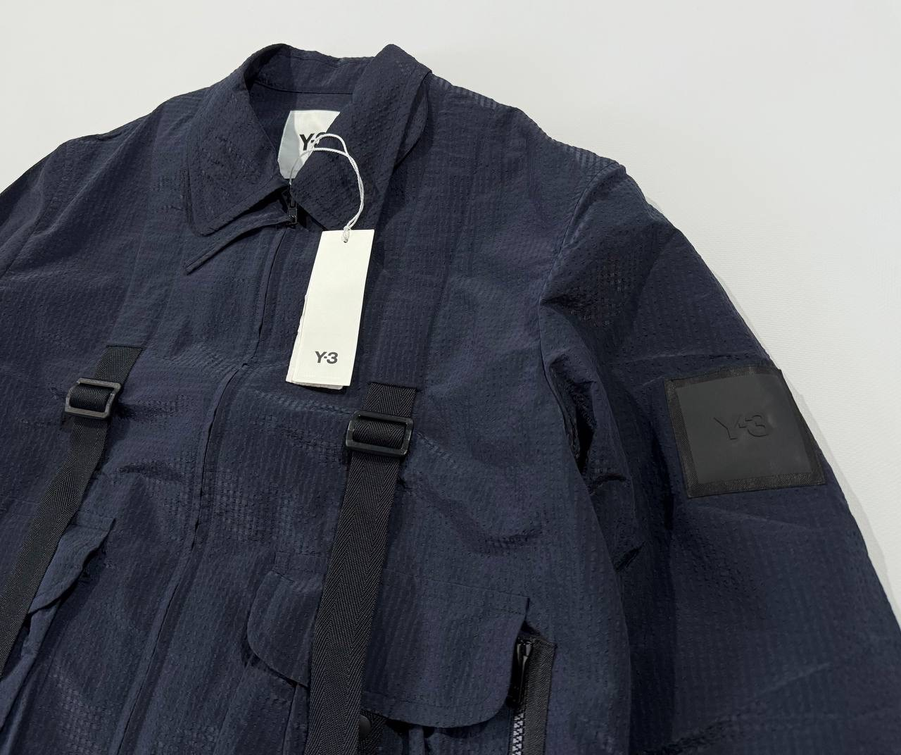 Y-3 - x Adidas  CH2 Sporty Seersucker Blouson Jacket, миниатюра 3
