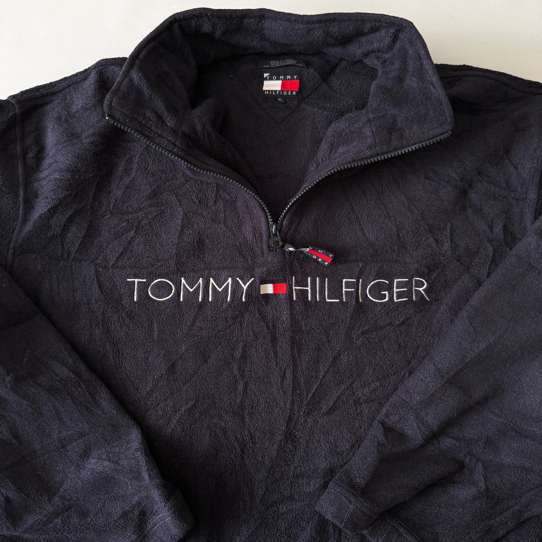 Tommy Hilfiger 1990s Vintage Fleece Jacket, миниатюра 2