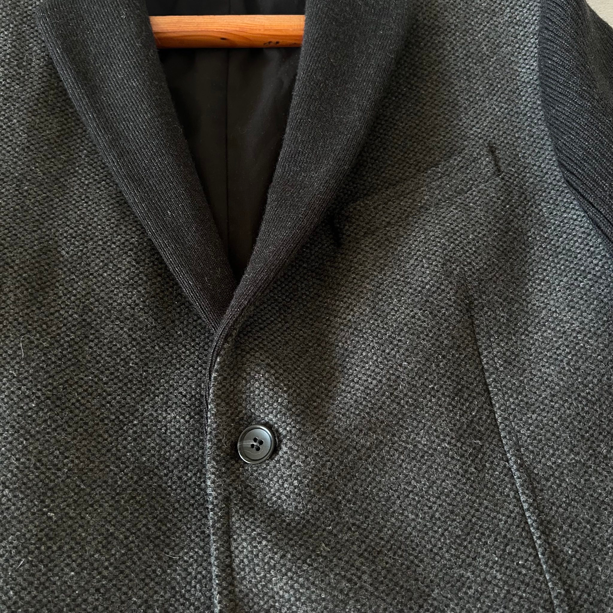 Dolce & Gabbana 00’s Wool Blazer vintage archive knit sleave, миниатюра 6