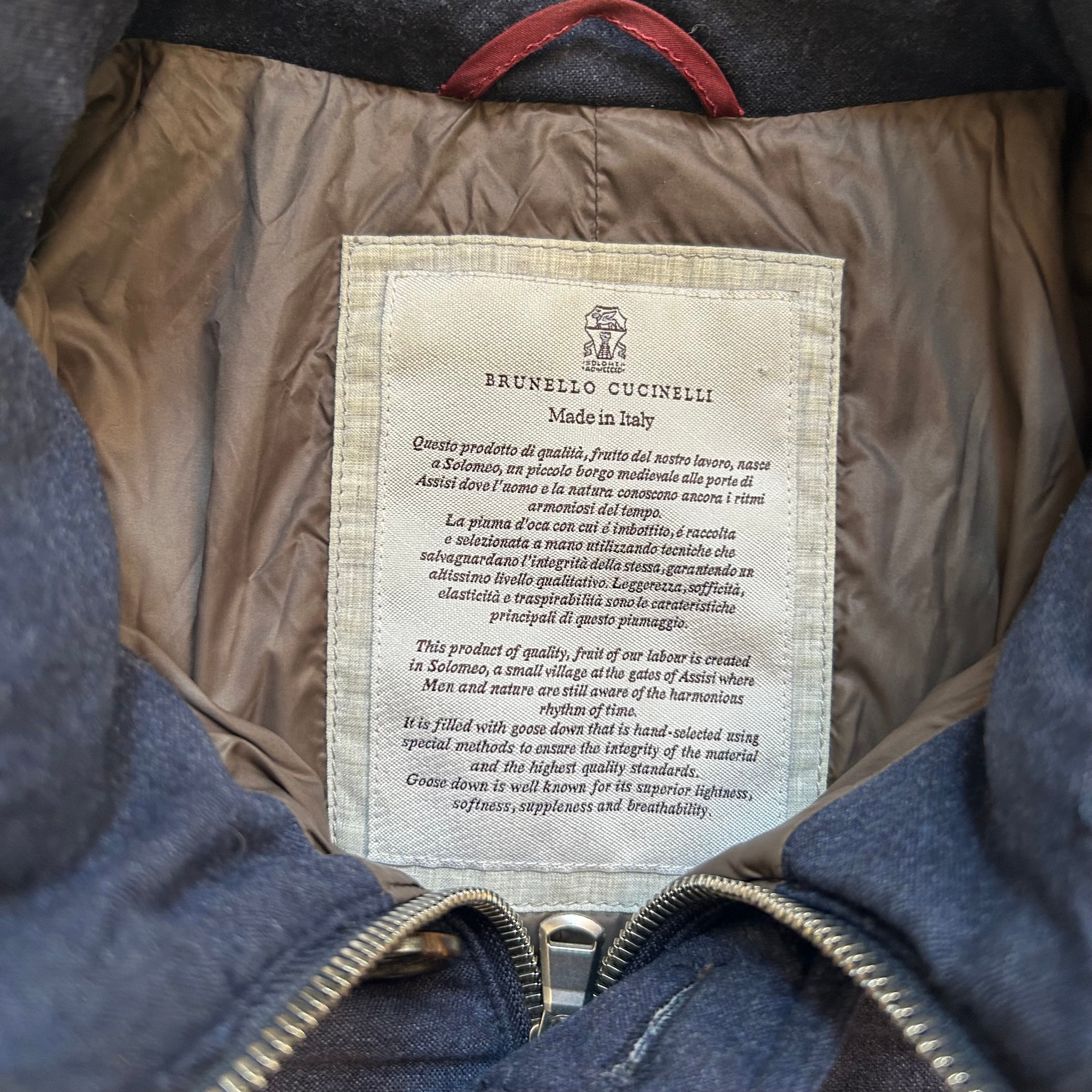 Brunello Cucinelli Шерстяной пуховик, миниатюра 2