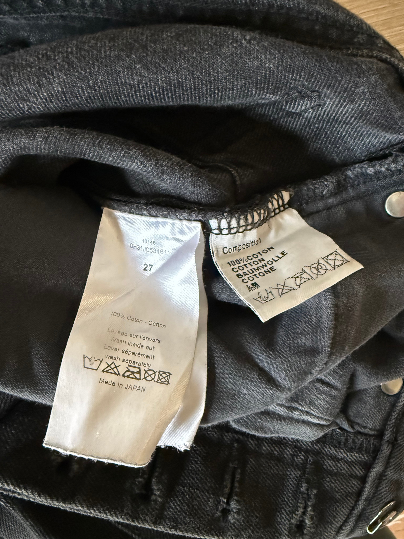 Dior Waxed jeans by KVA, миниатюра 5