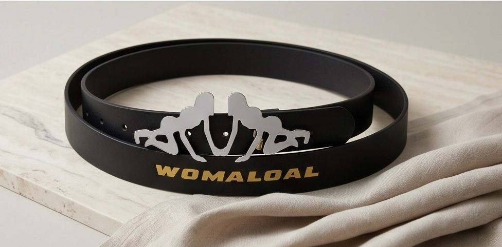 mowalola 24ss Thome Logo Belt, миниатюра 2