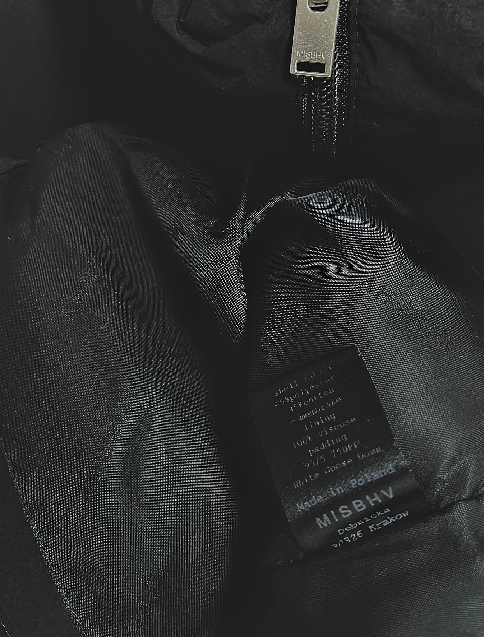 Misbhv Cropped logo Embroidered Puffer, миниатюра 6