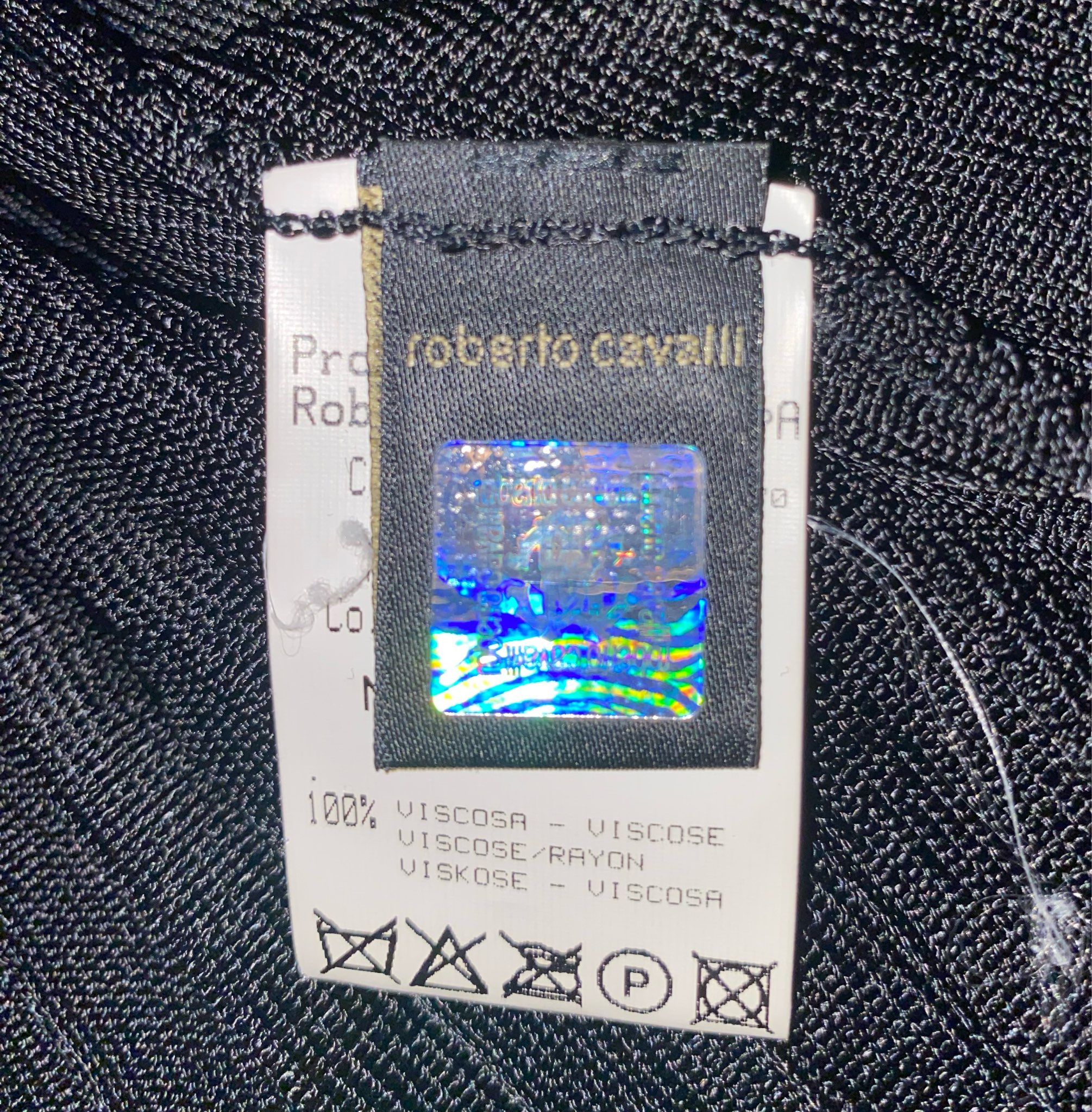 Roberto Cavalli 2007 Viscose blouse, миниатюра 4