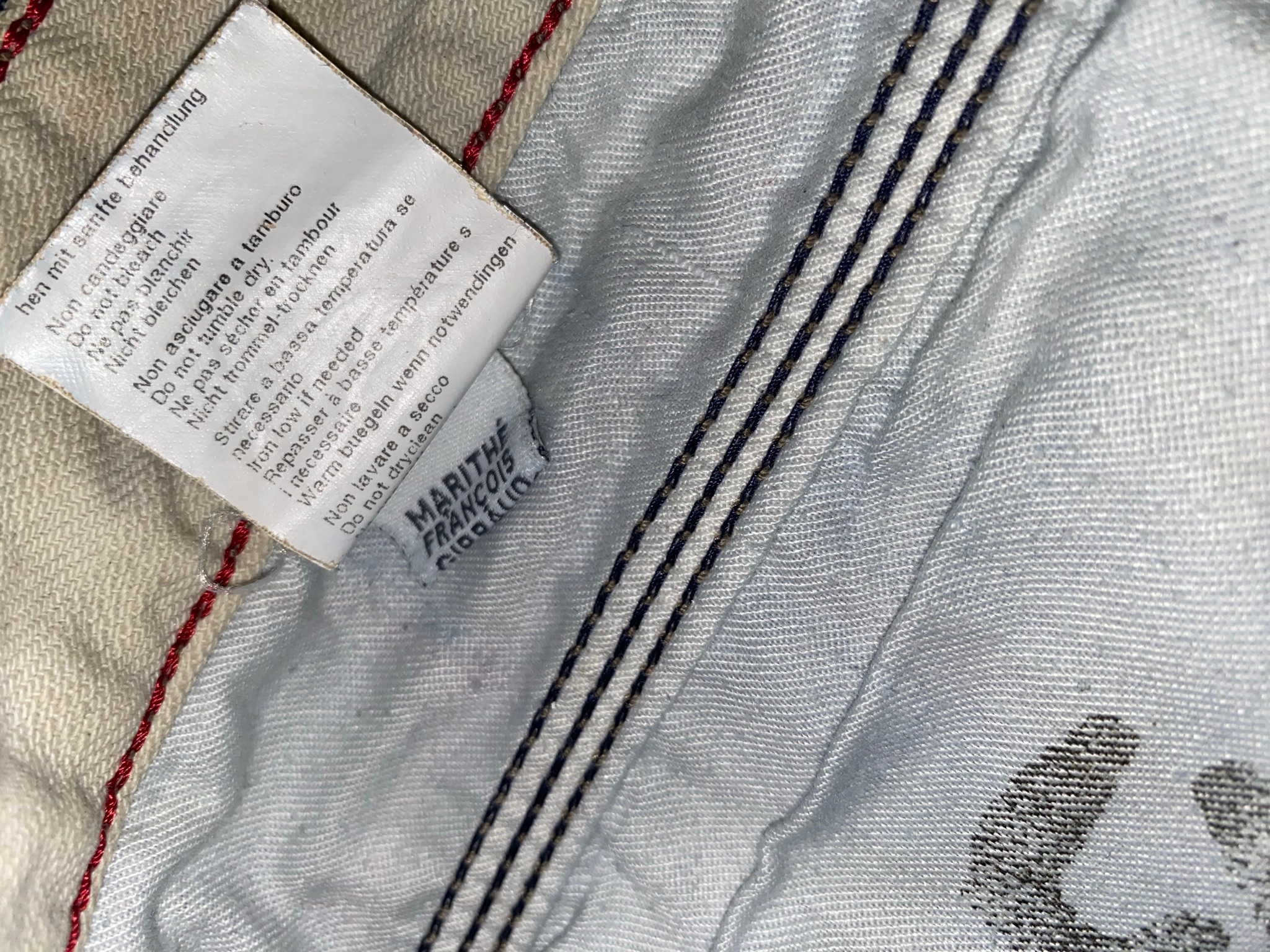 Marithe + Francois Girbaud straight jeans, миниатюра 6