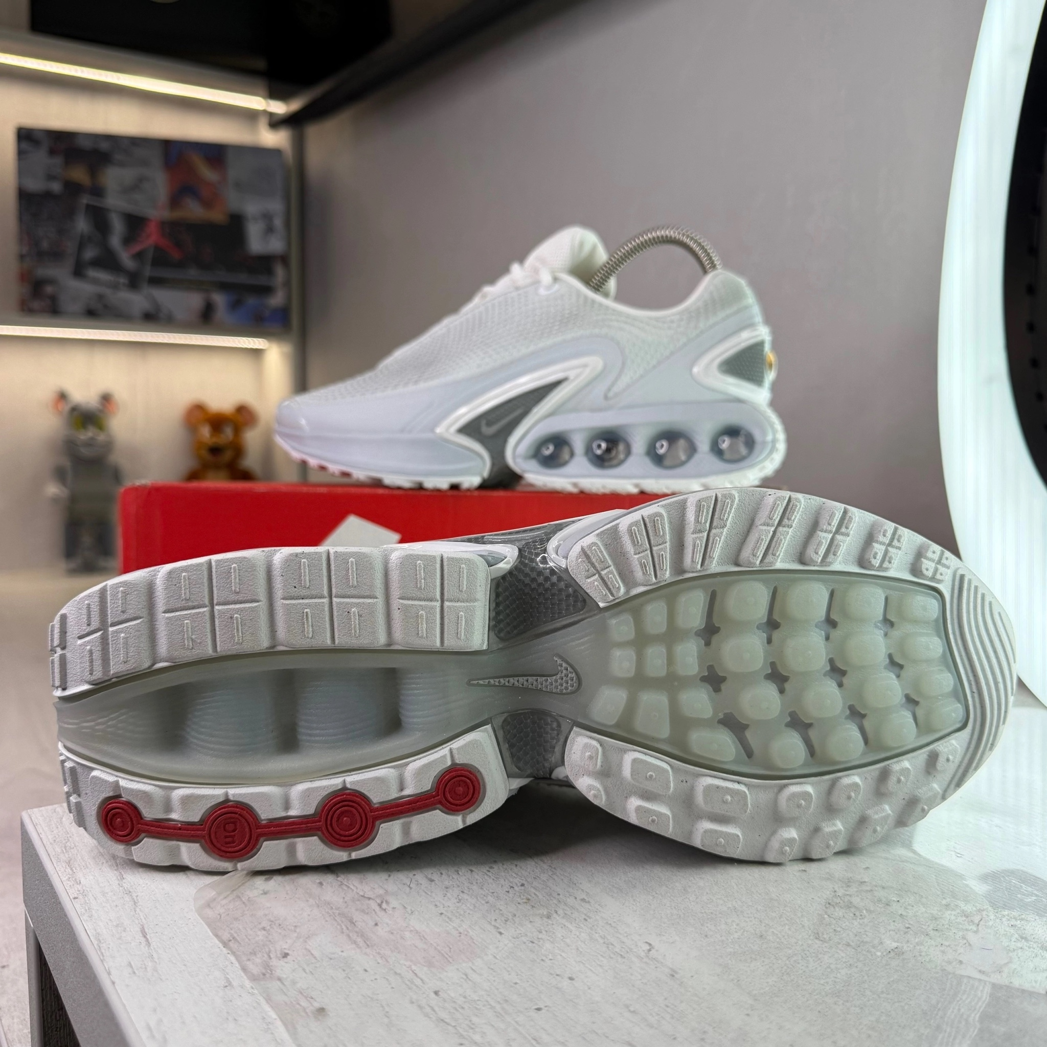 Nike Nike W Air Max Dn White/Silver, миниатюра 5