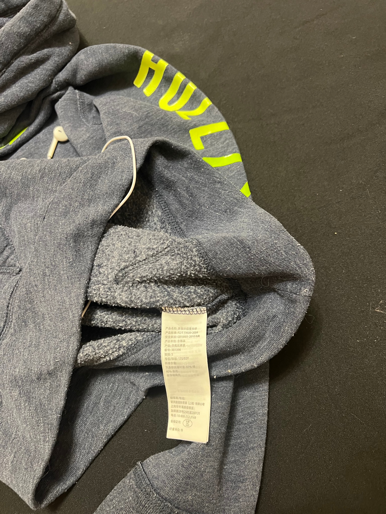 Hollister zip hoodie, миниатюра 4