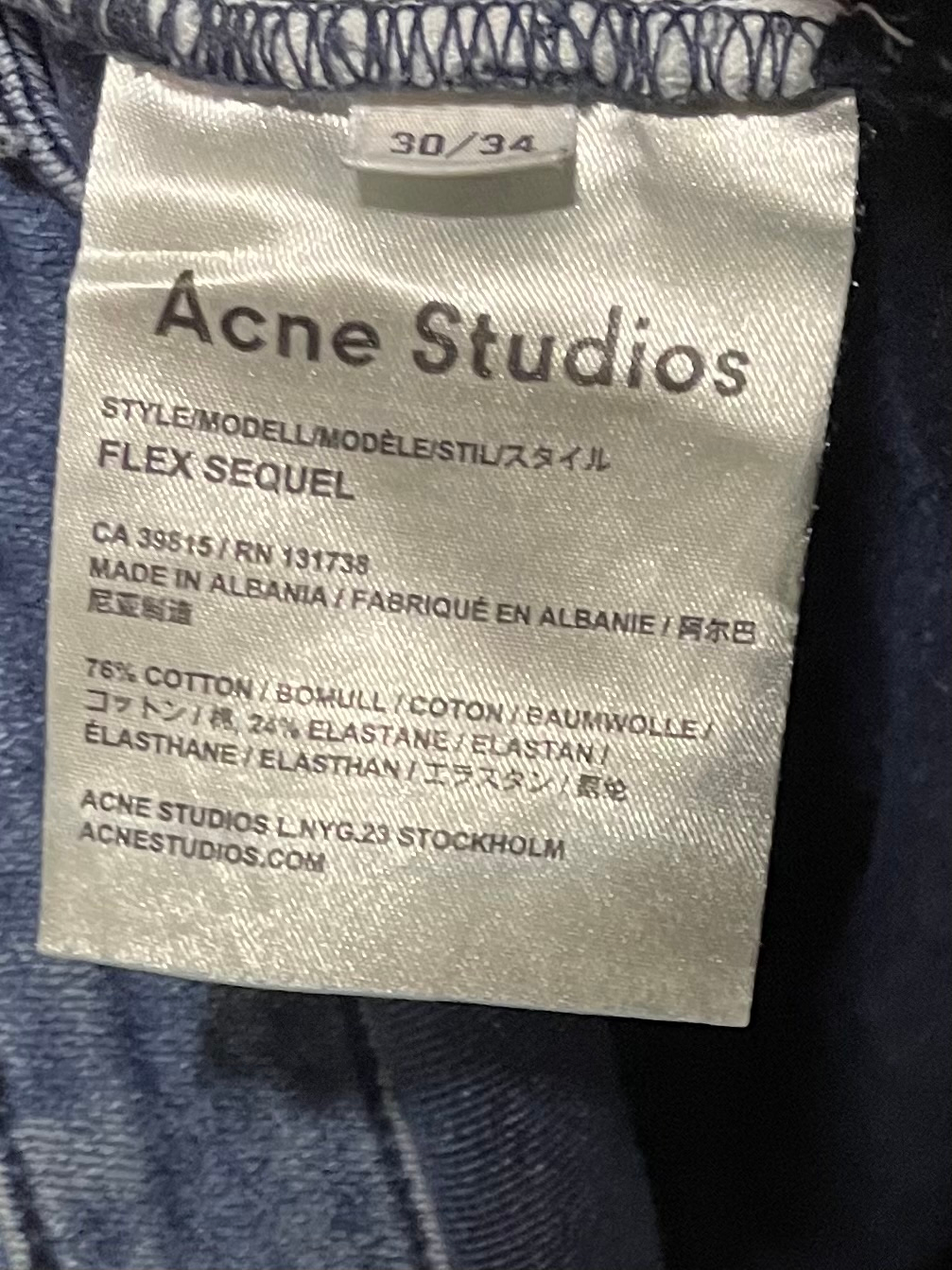 Acne Studios Flex Sequel, миниатюра 4