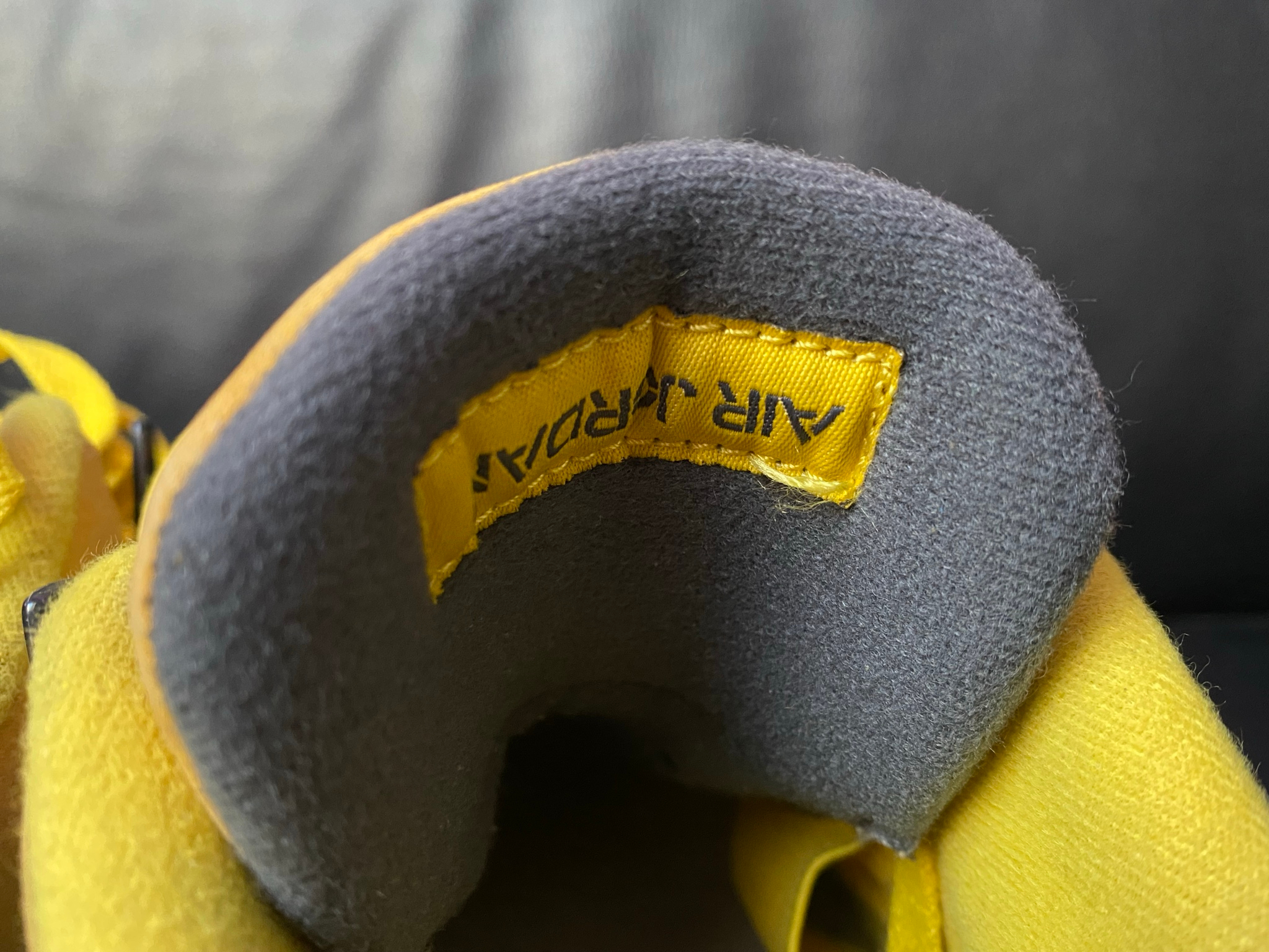 Air Jordan 4 Retro Tour Yellow, миниатюра 4