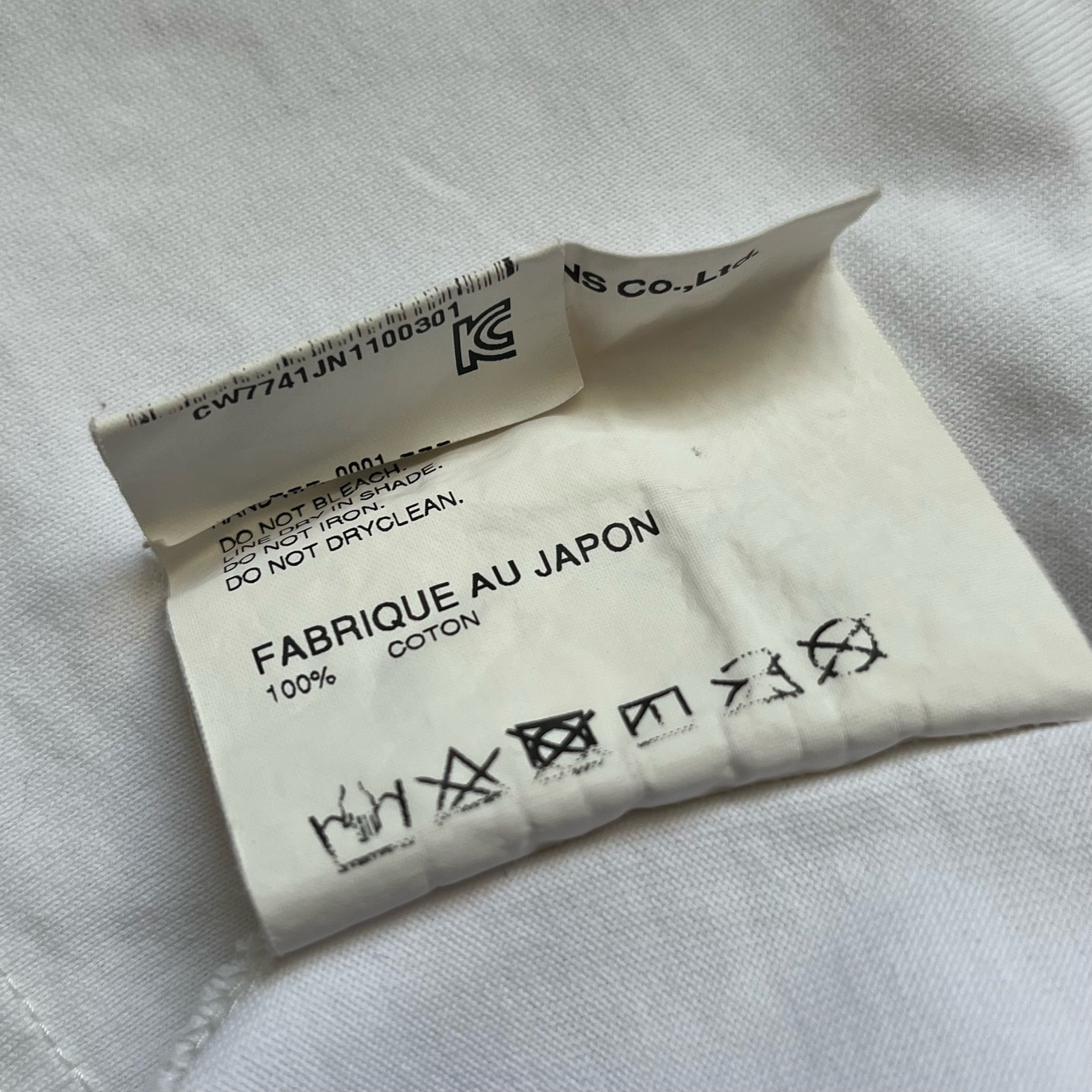 Junya Watanabe x CDG  AW17 Union Jack Tee, миниатюра 8