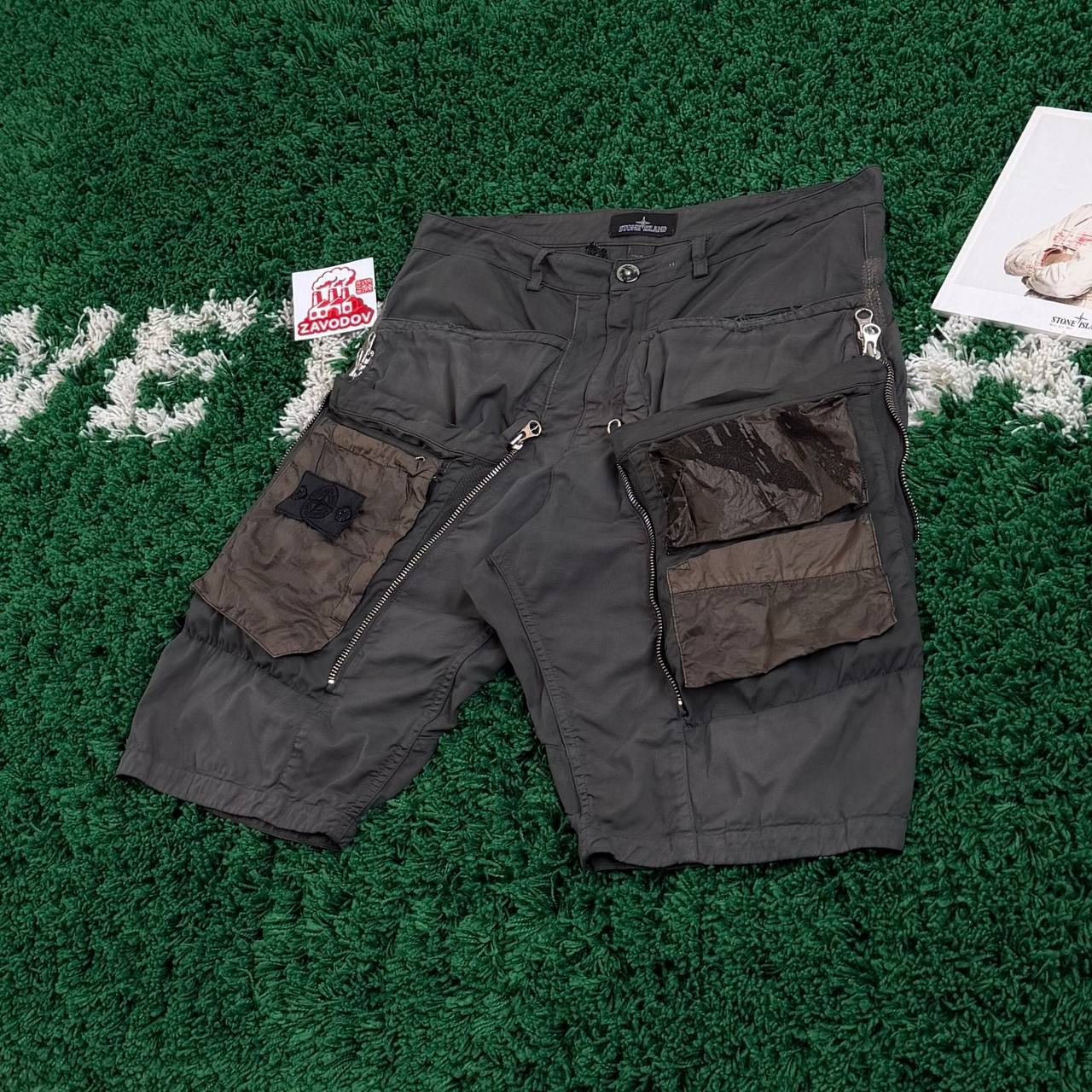 Stone Island Shadow Project Convert Cargo Shorts, миниатюра 3