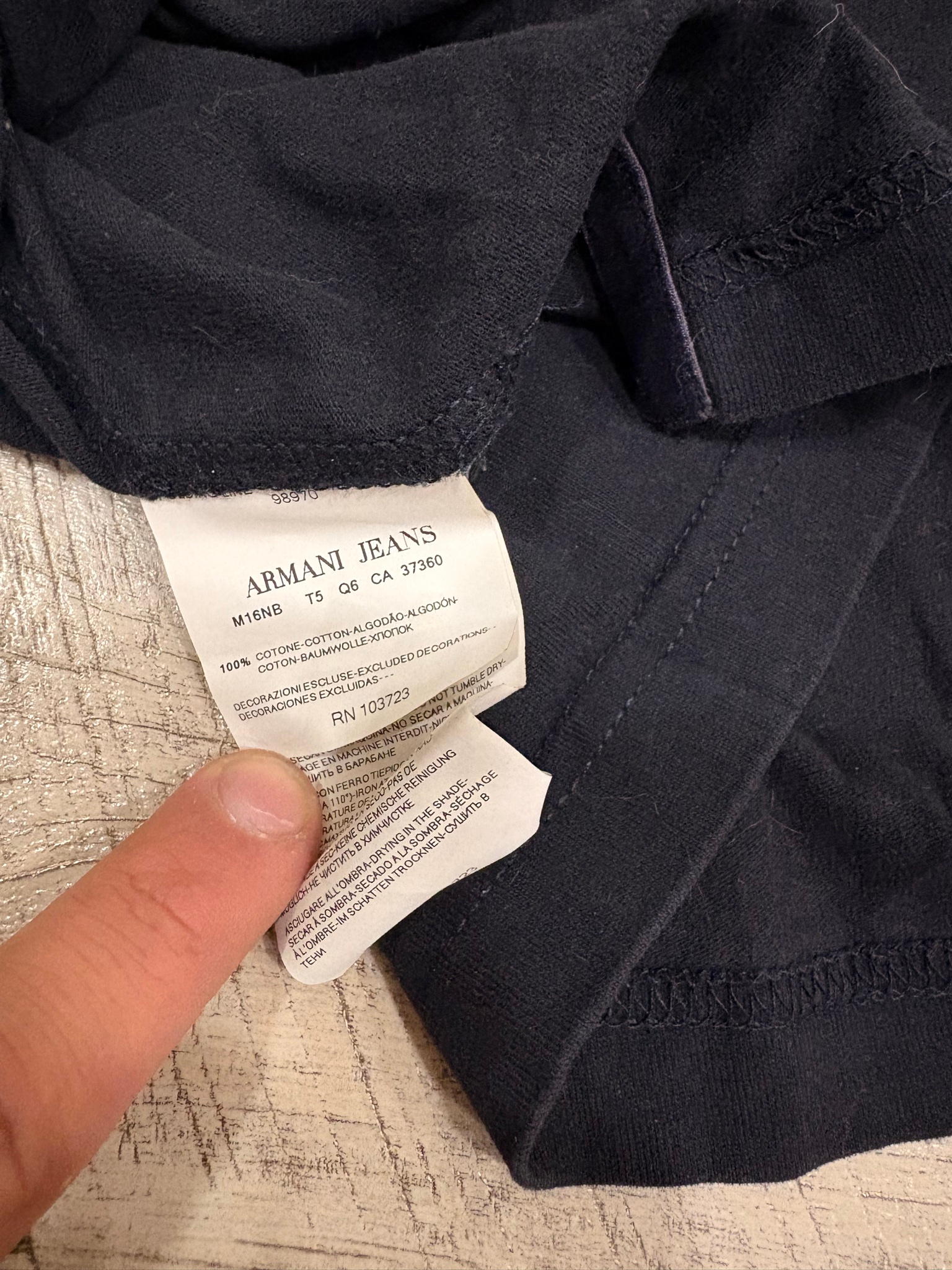 Armani Jeans Свитшот, миниатюра 4