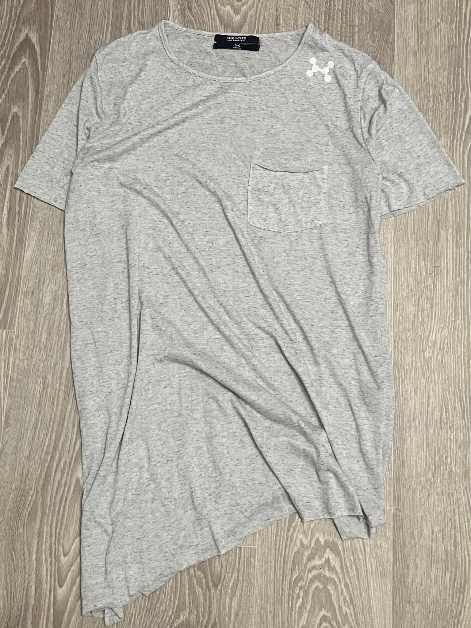C2H4 asymmetric t-shirt, миниатюра 1