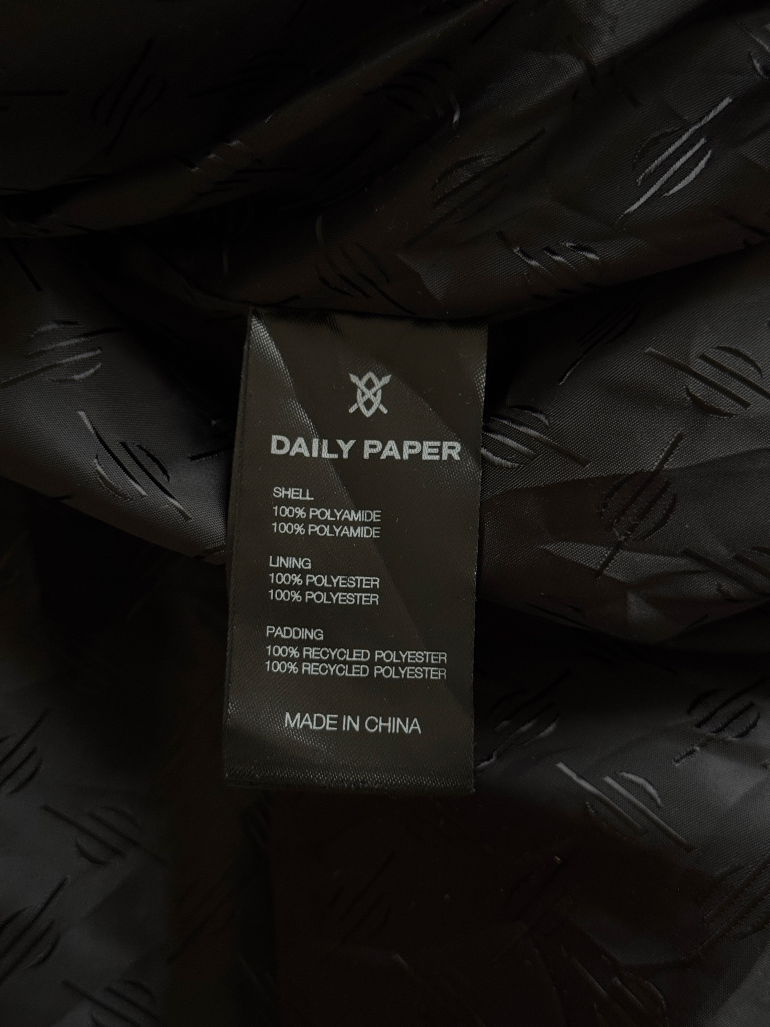Daily Paper Rosin Green Monogram Short Puffer Jacket, миниатюра 6
