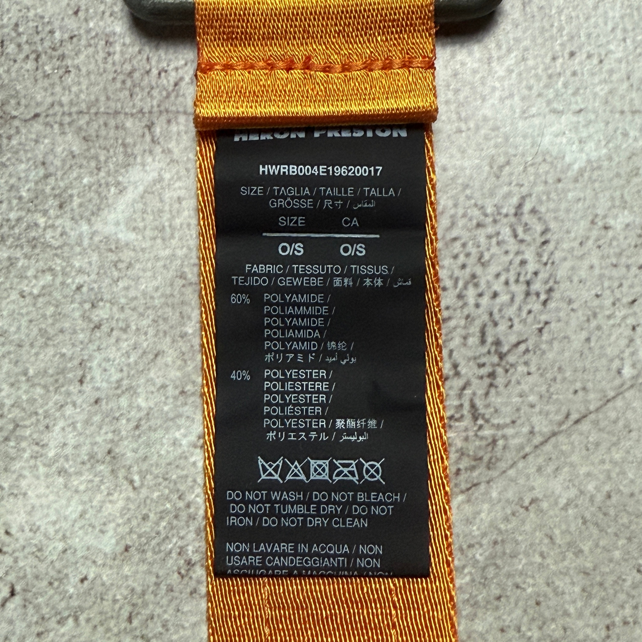 Heron Preston Orange Belt, миниатюра 4