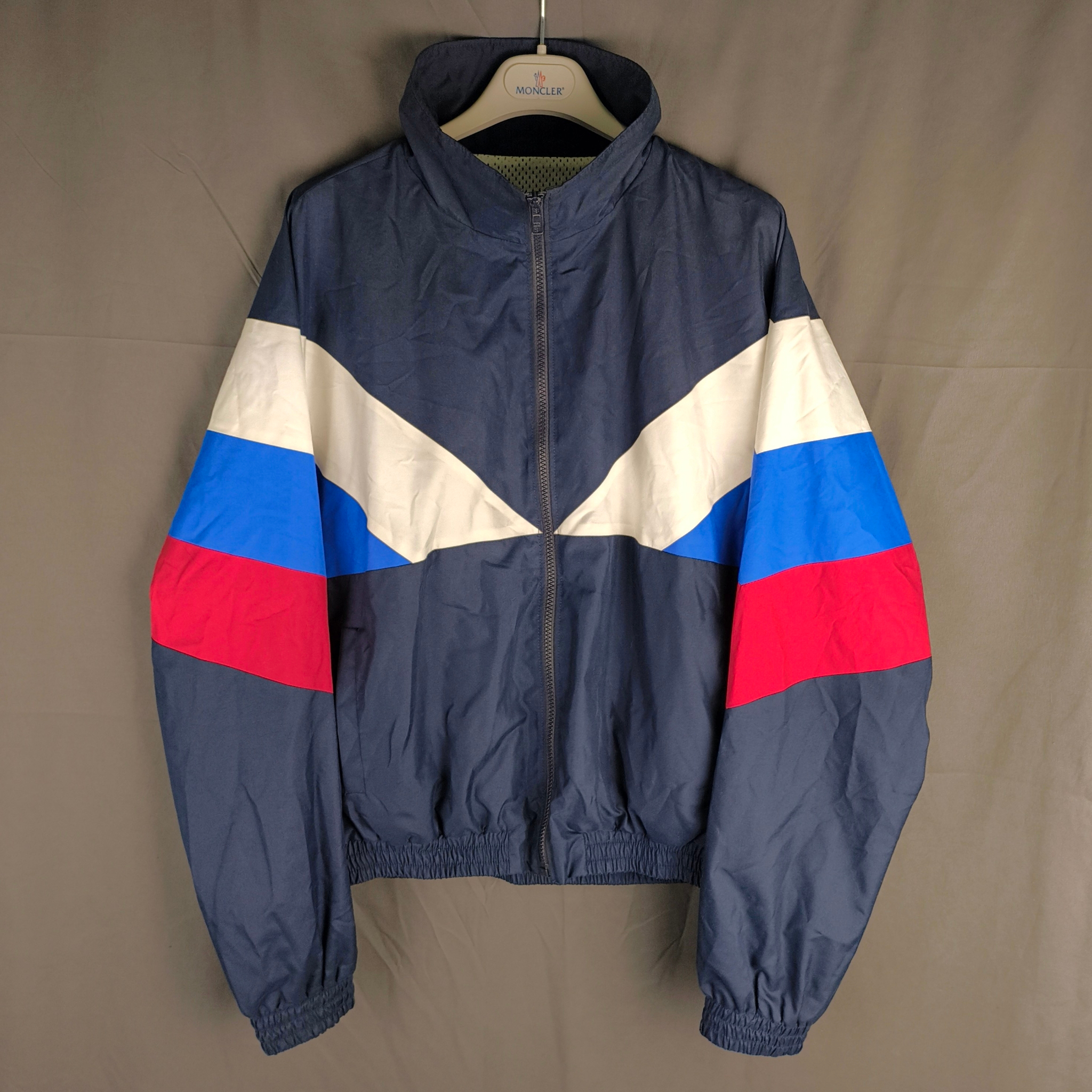 Гоша Рубчинский 2016 Russian flag windbreaker, миниатюра 1