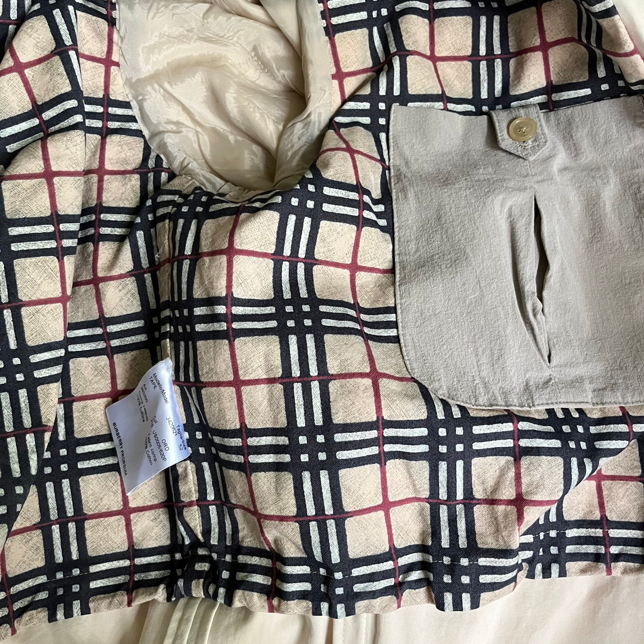 Burberry Prorsum SS00 Raw Edge Parka, миниатюра 7