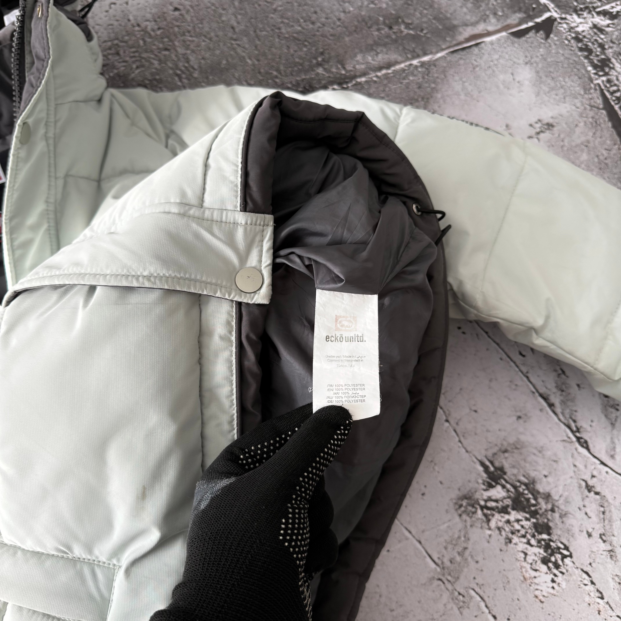 Ecko Unltd 2000s Vintage Puffer Jacket, миниатюра 10
