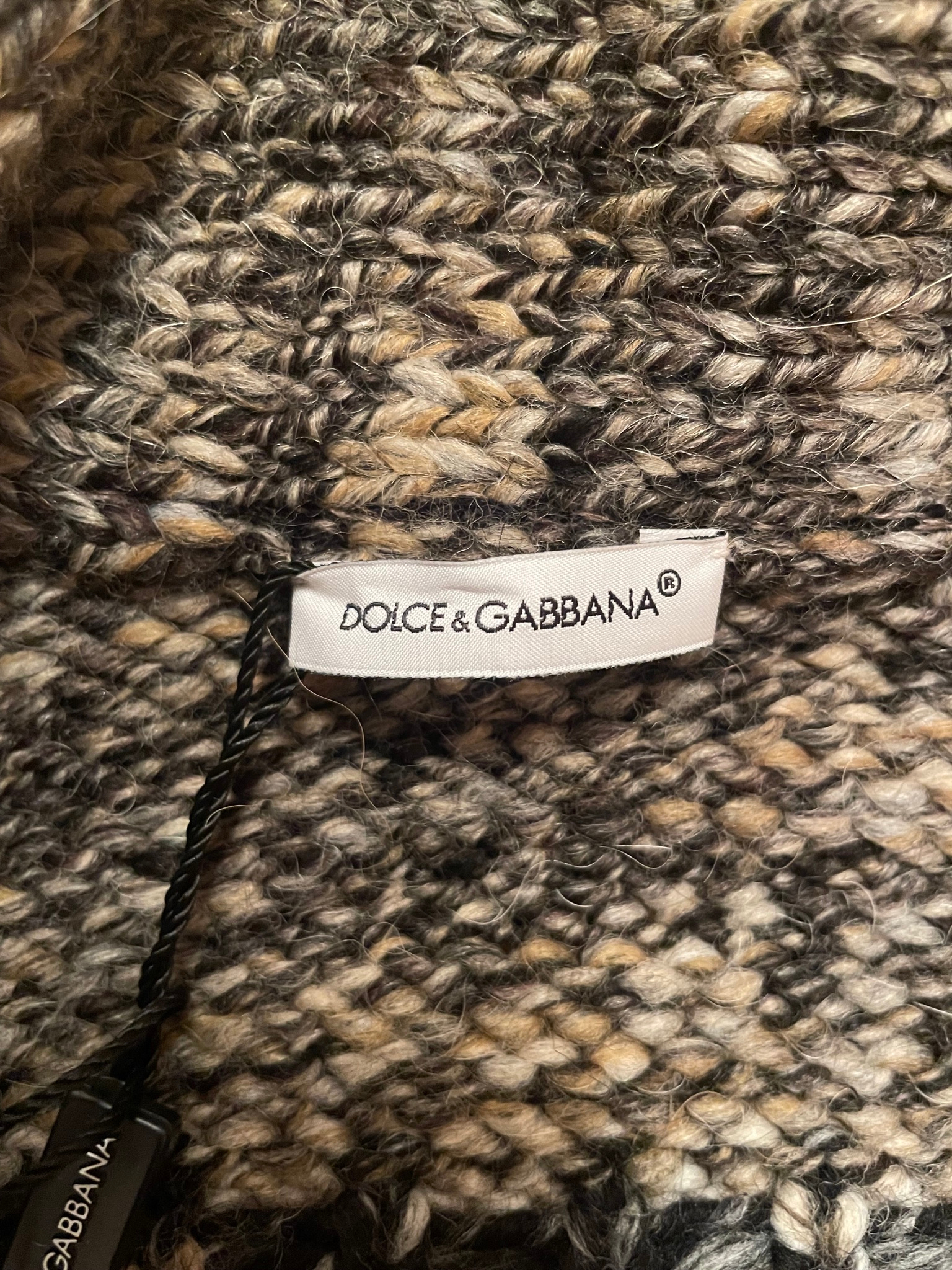 Dolce & Gabbana Кардиган коричневый, миниатюра 3