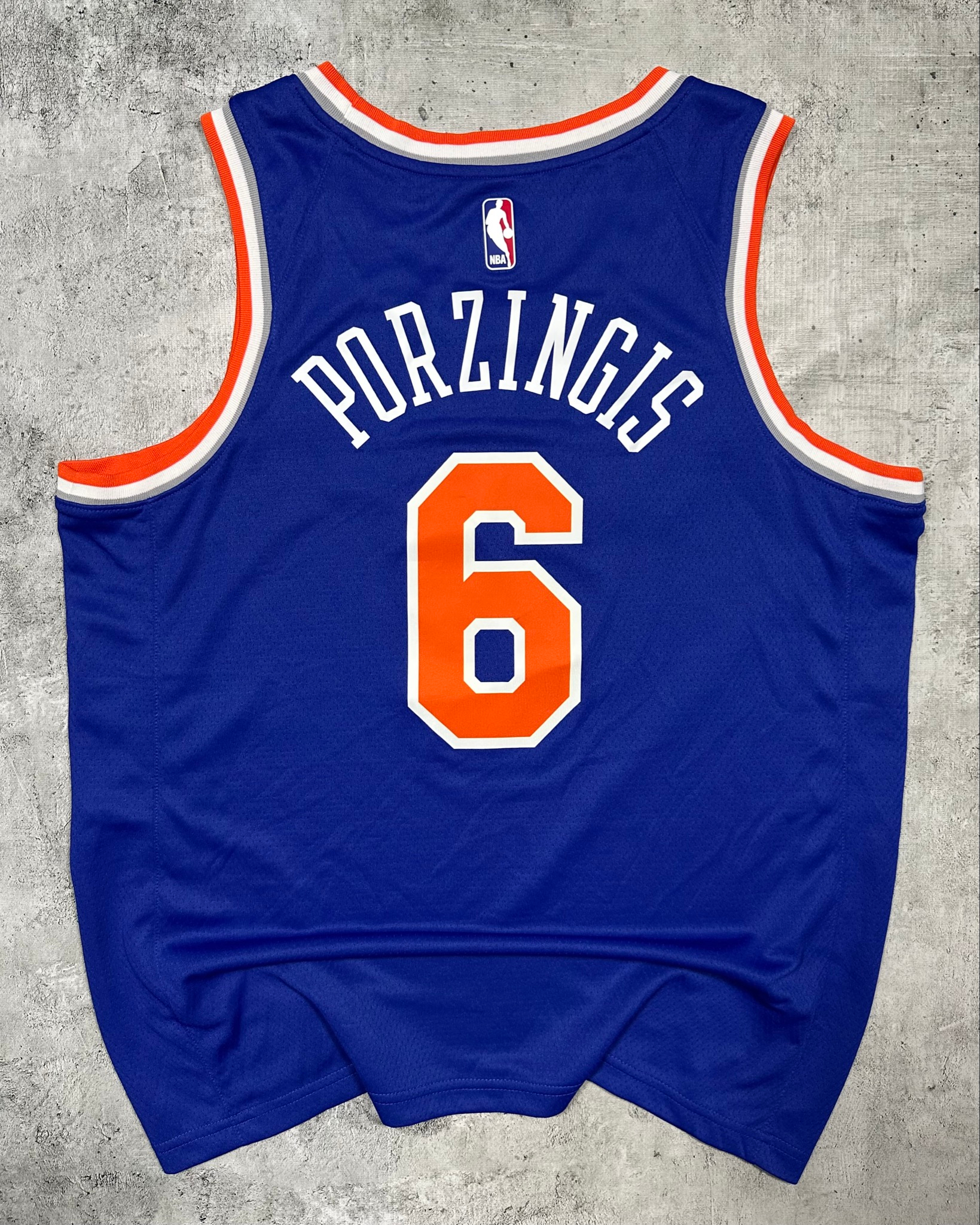 Nike NBA swingman jersey Kristaps Porzingis (New York Knicks), миниатюра 13