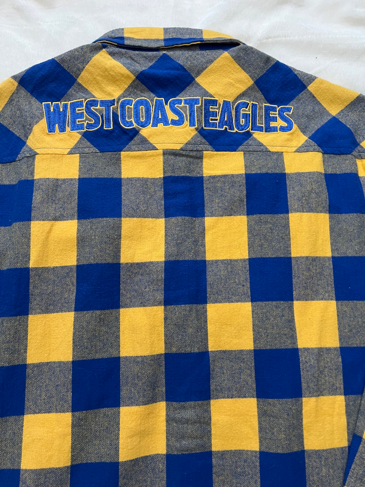 AFL West Coast Eagles Flannel Shirt, миниатюра 5