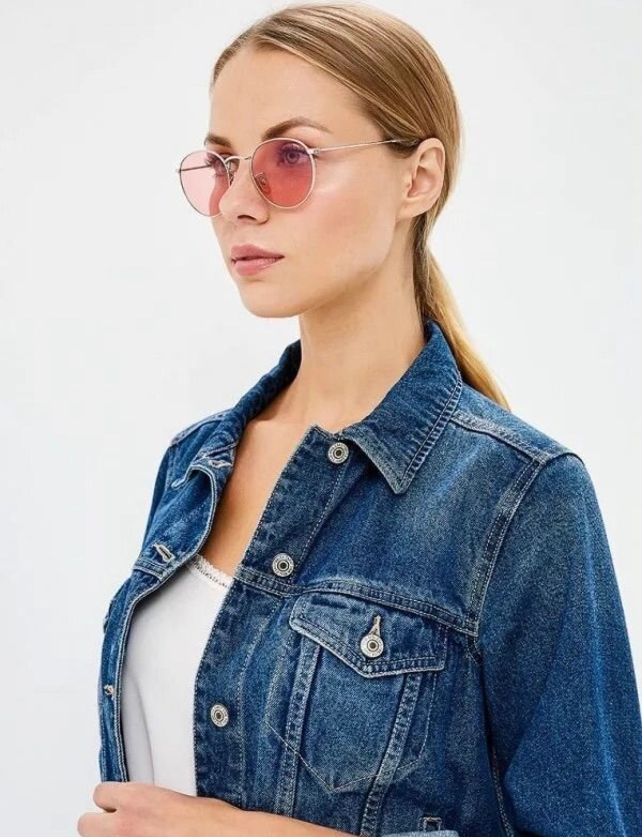 Ray Ban Ray Ban 3447 Round Metal Evolve, миниатюра 8
