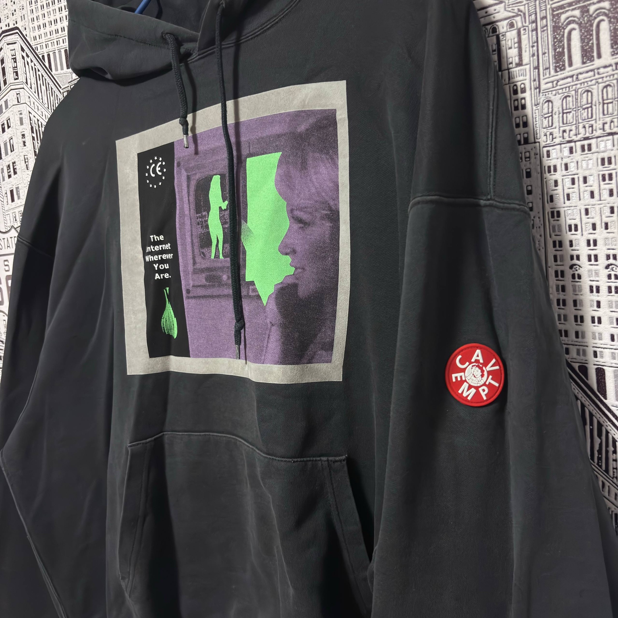 Cav Empt SS21 Graphic Hoodie, миниатюра 3