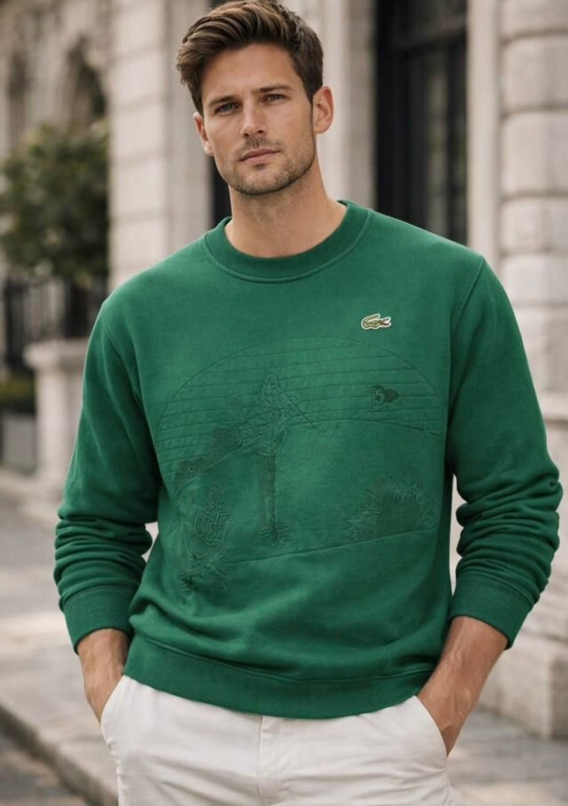 Lacoste Свитшот  Vintage France, миниатюра 6