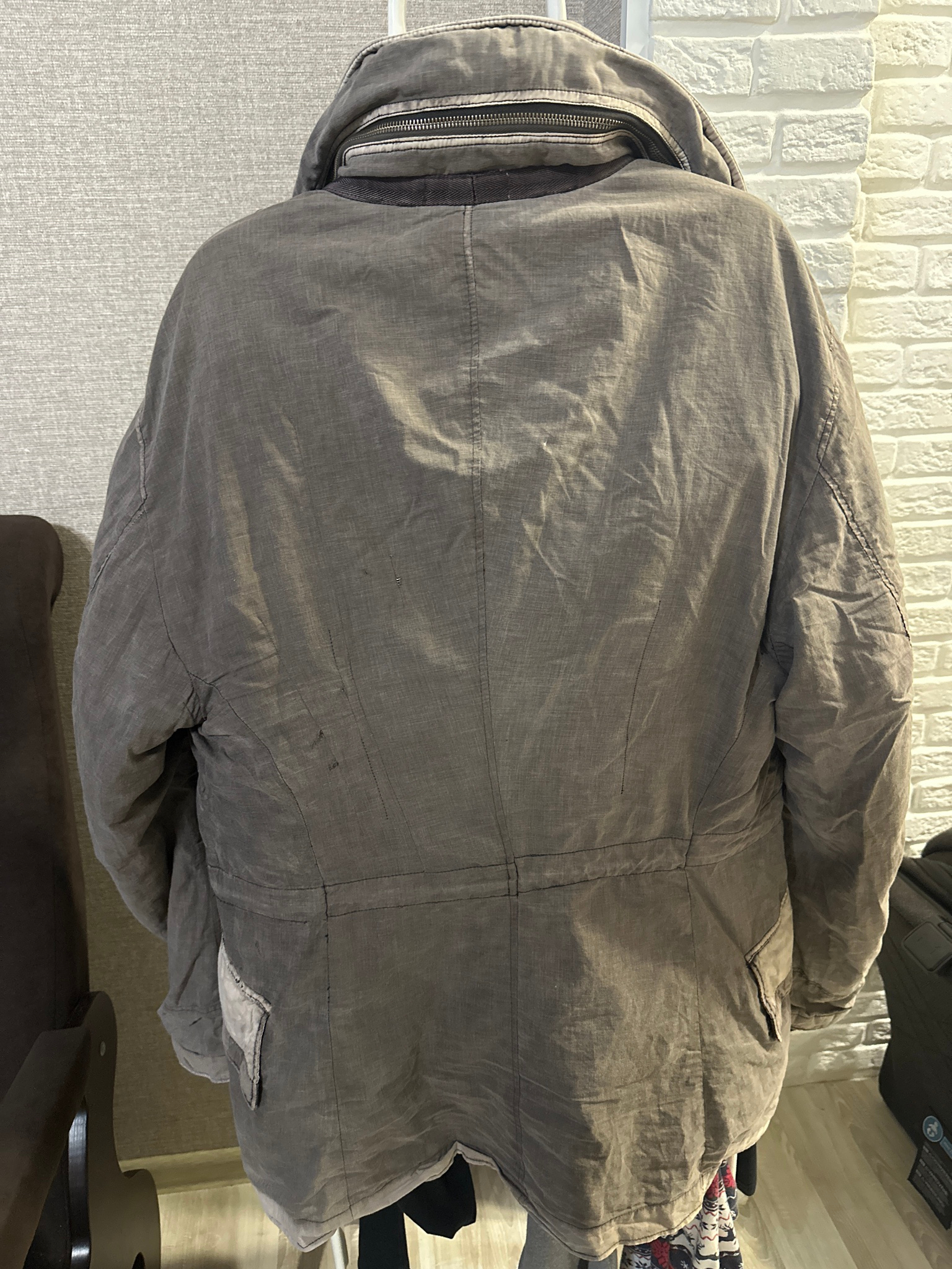 Stone Island AW 2006 Coated Cotton Field Jacket, миниатюра 2