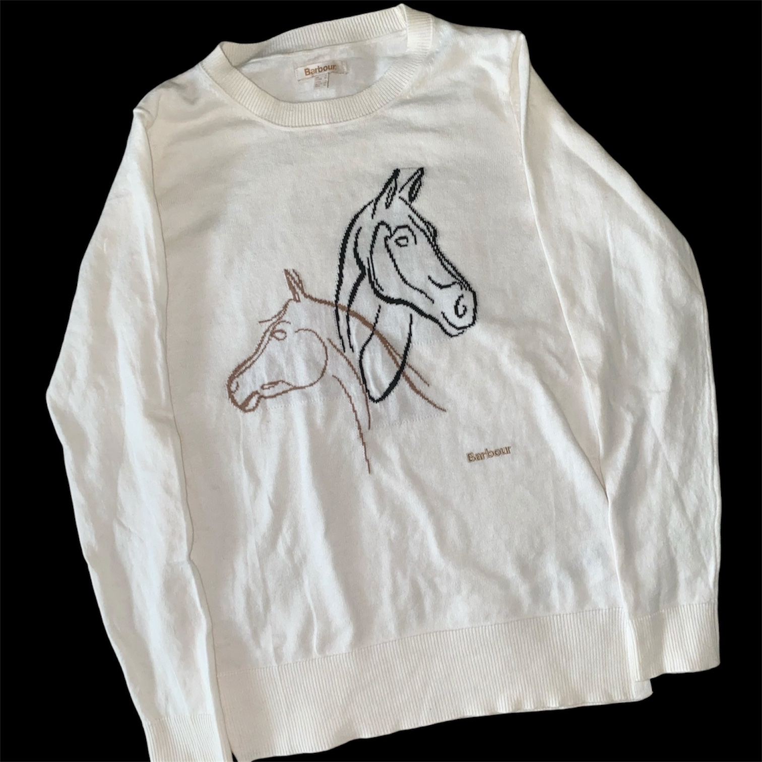 Barbour Horse sweater knit, миниатюра 1