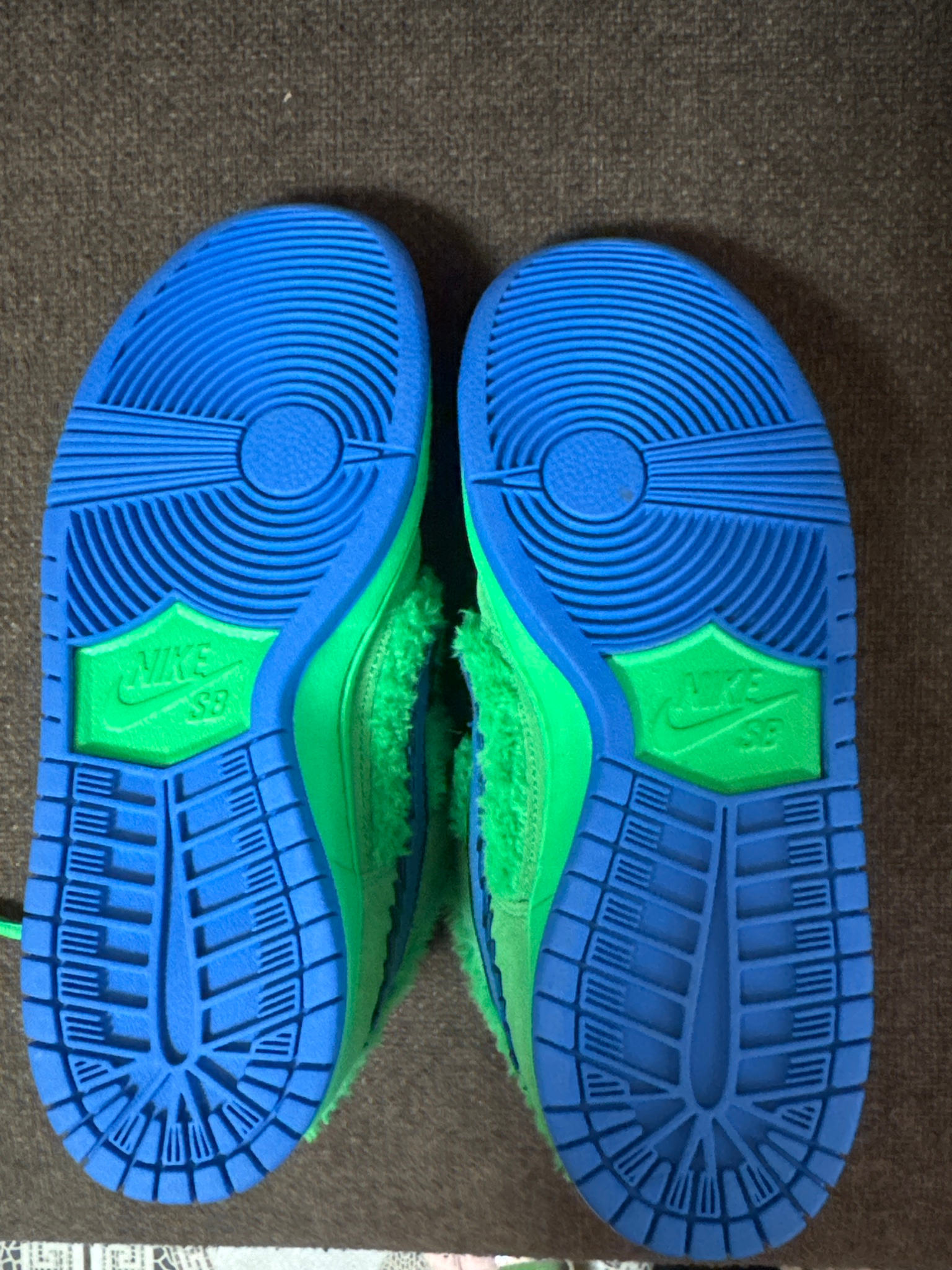 Nike x Grateful Dead SB Dunk Low Beras Green, миниатюра 4