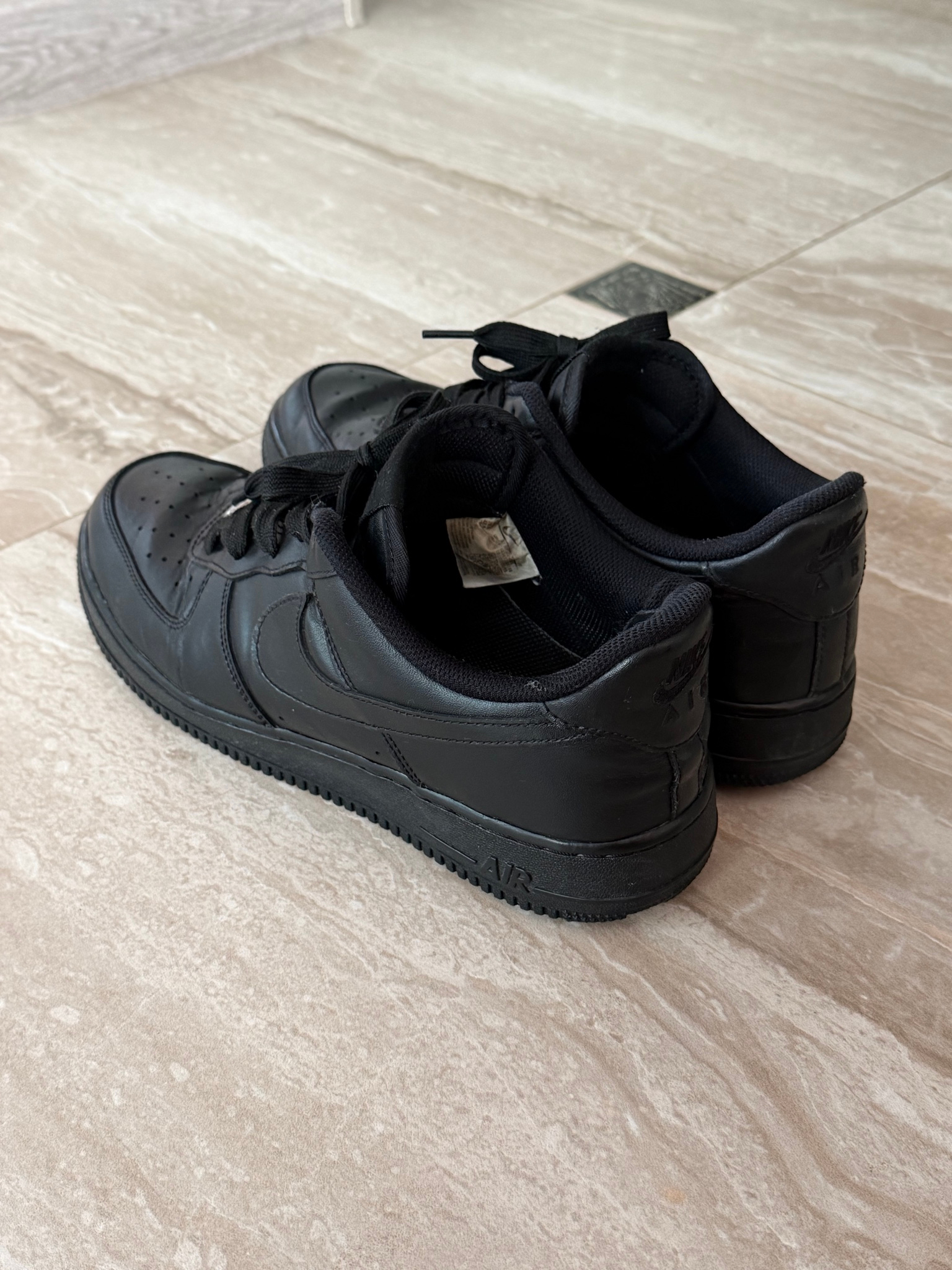 Nike Air Force 1 '07 black, миниатюра 2