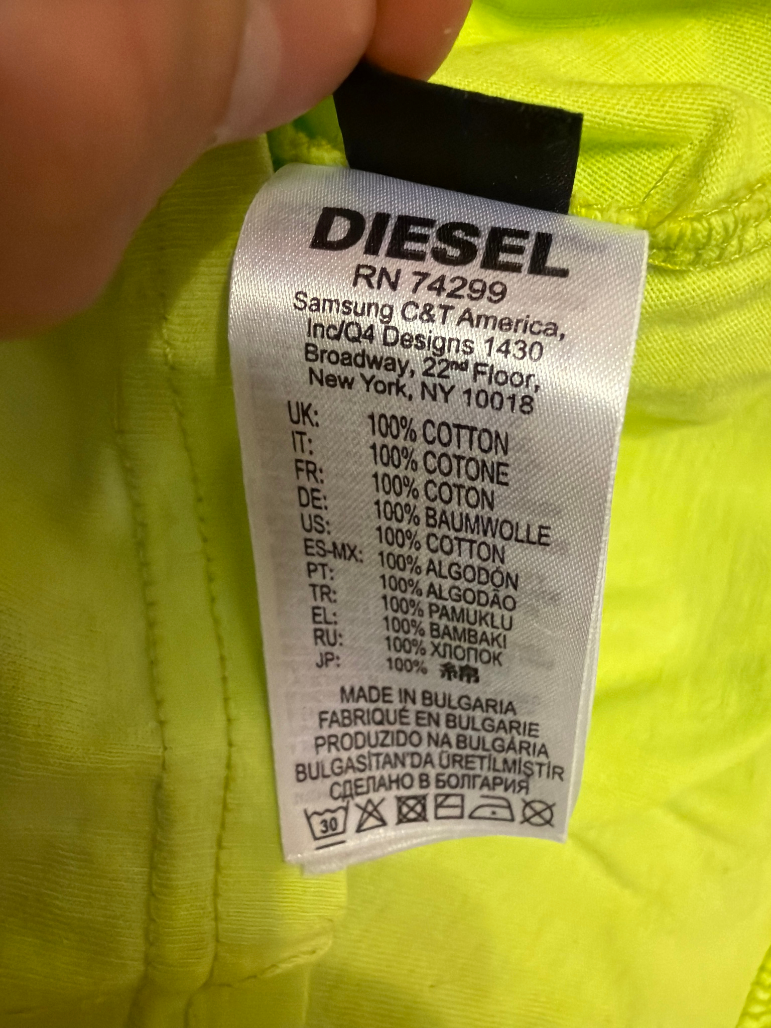 Diesel Футболка, миниатюра 5