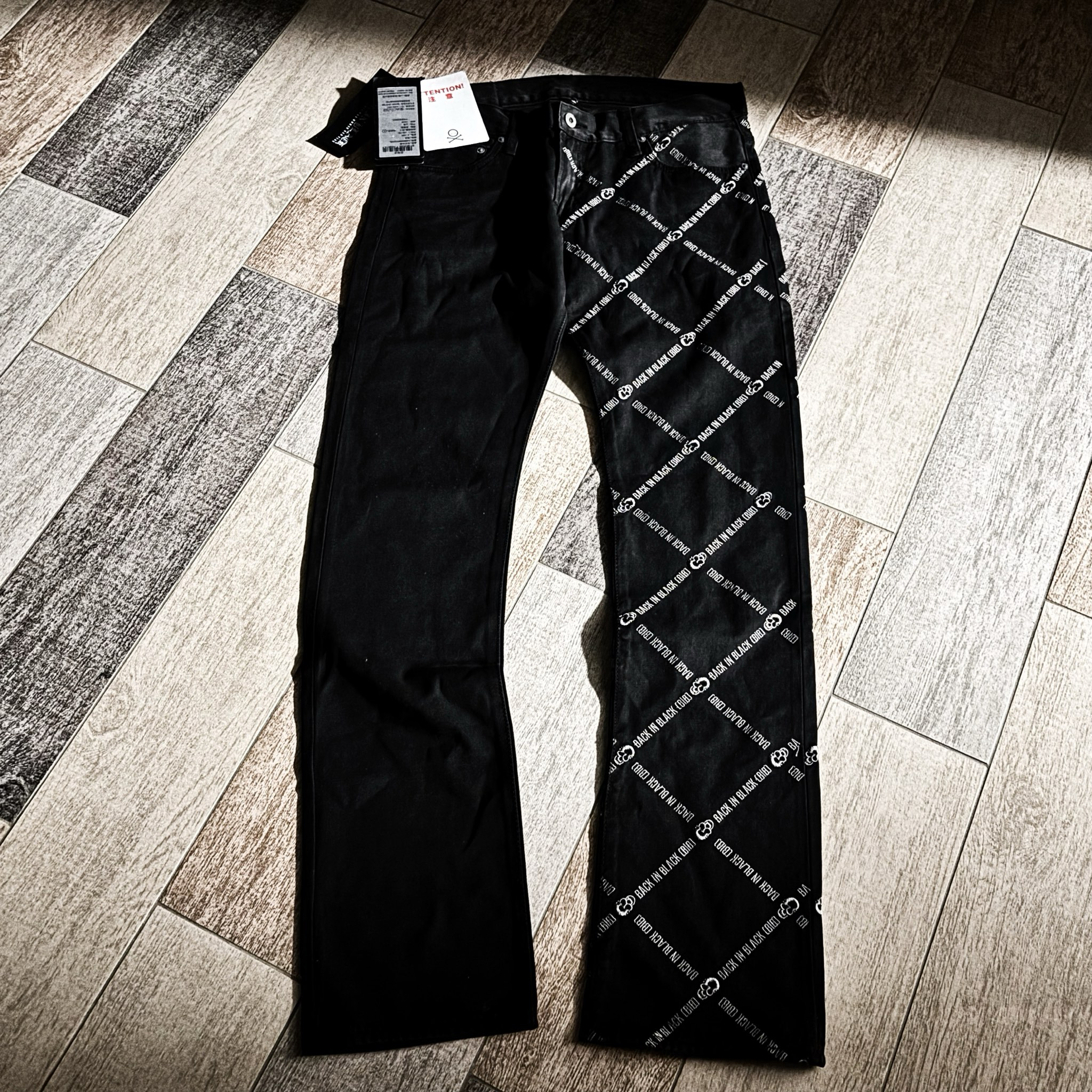 Devil Nut x Back in Black Jeans Джинсы, миниатюра 1