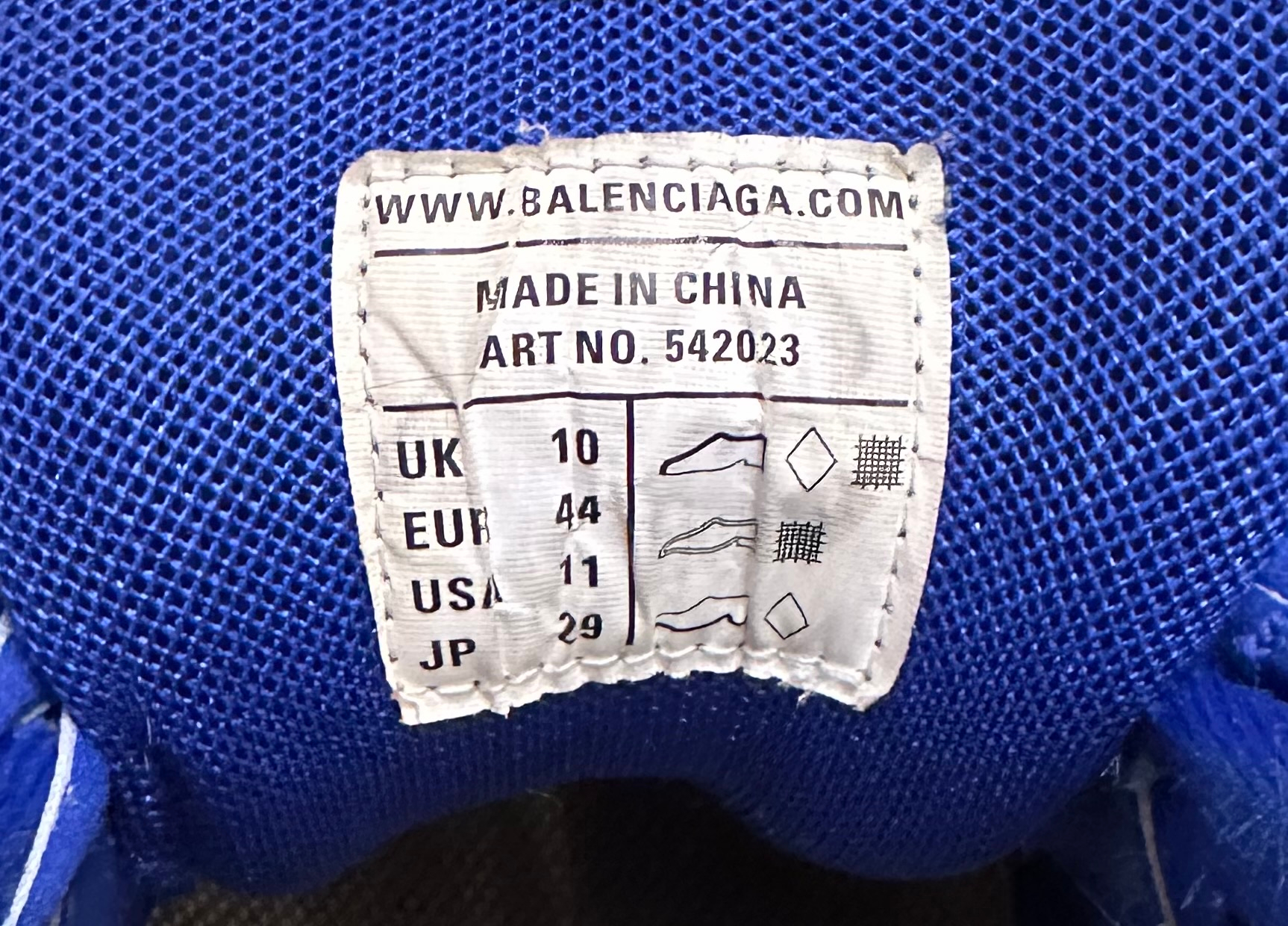 Balenciaga Track 1 Faded Blue, миниатюра 7