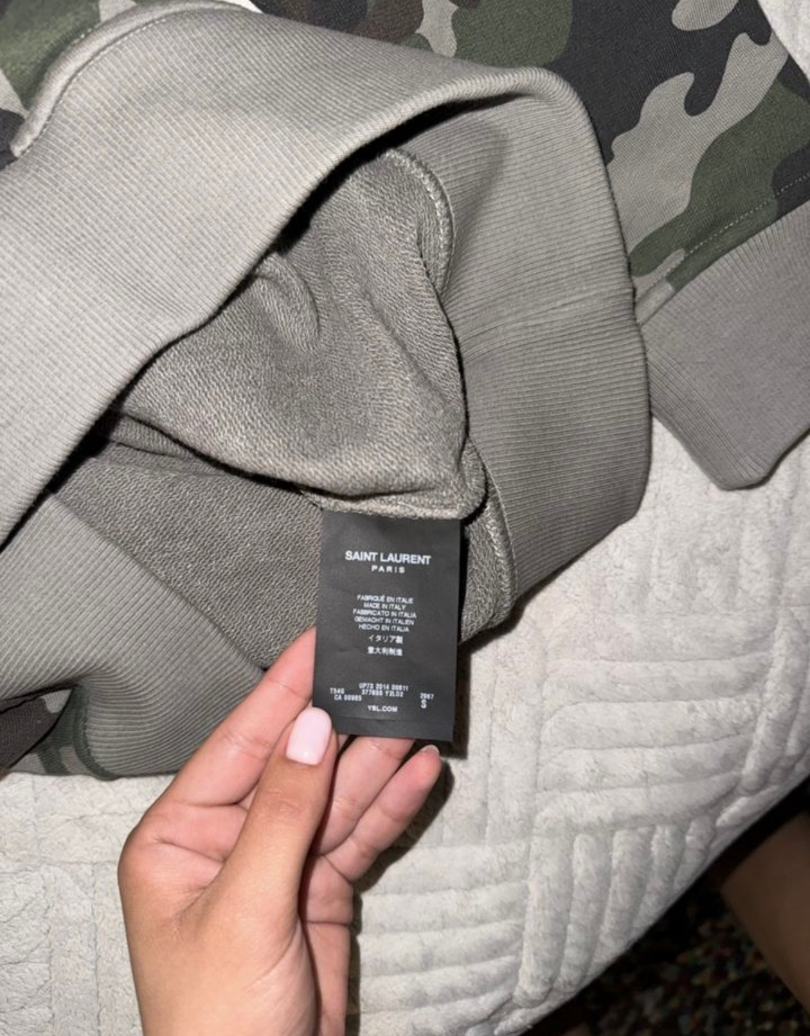 Saint Laurent Свитшот, миниатюра 4
