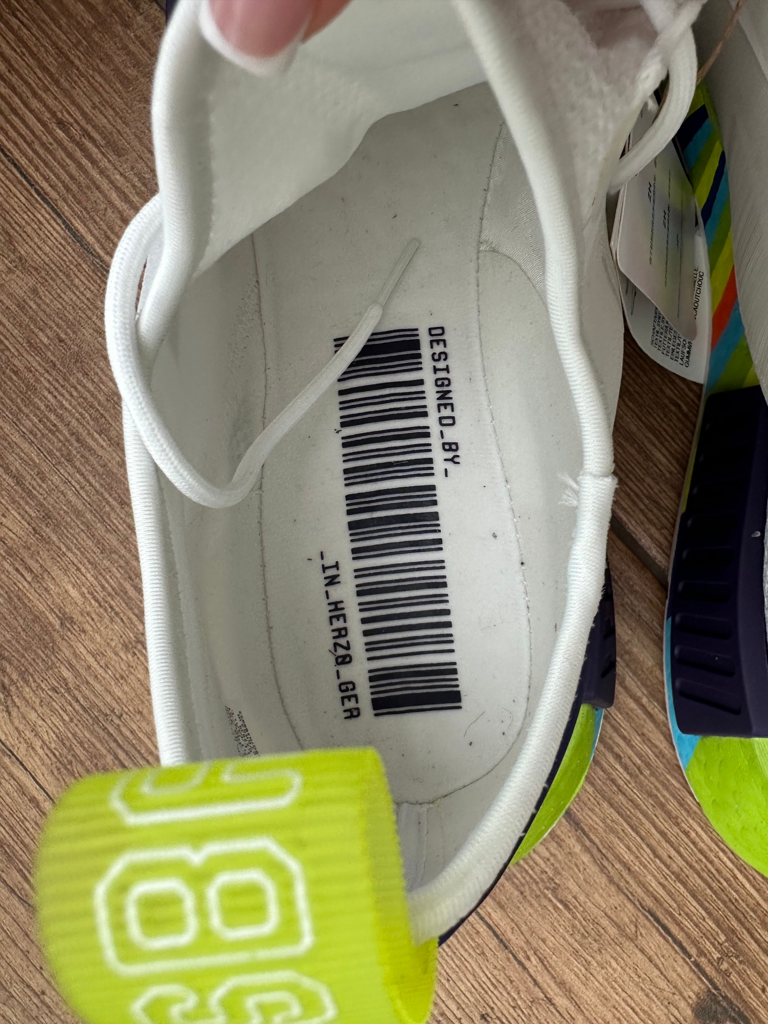 Adidas NMD R1 Spectoo NASA Halo Silver, миниатюра 4