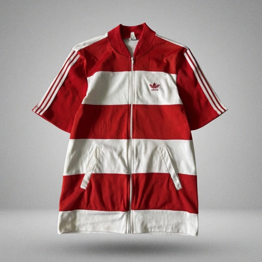 Adidas 1970s Vintage ADIDAS CISA. CERDISA A.S.MONACO SHORT SLEEVE JACKET, миниатюра 1