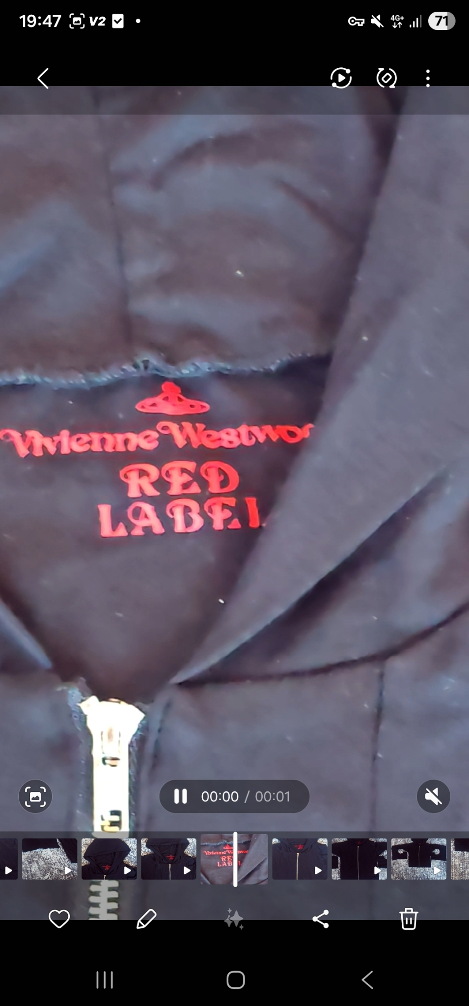 Vivienne Westwood Bat Wing Hoodie, миниатюра 3
