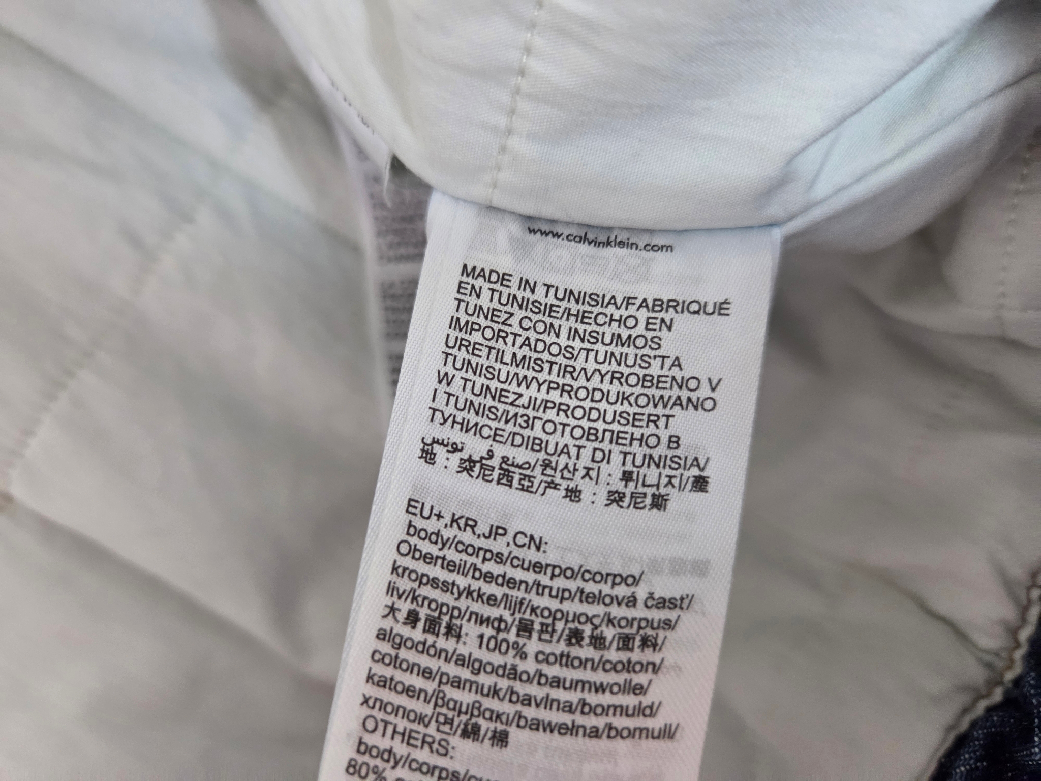 Calvin Klein Denim bomber jacket, миниатюра 5