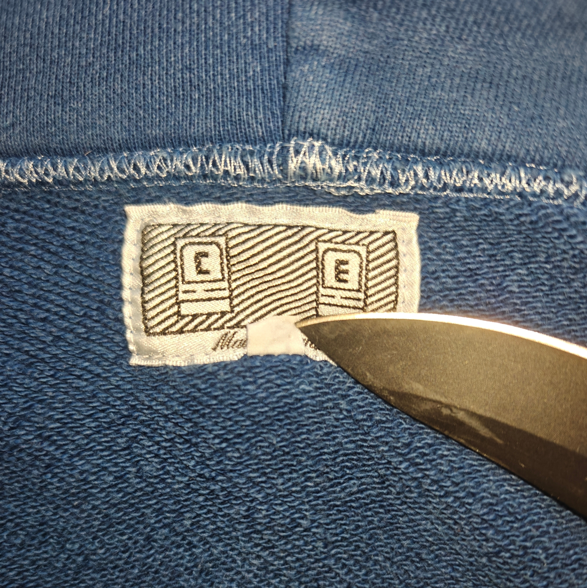 Cav Empt 19 AW PANEL ZIP HOODY, миниатюра 4
